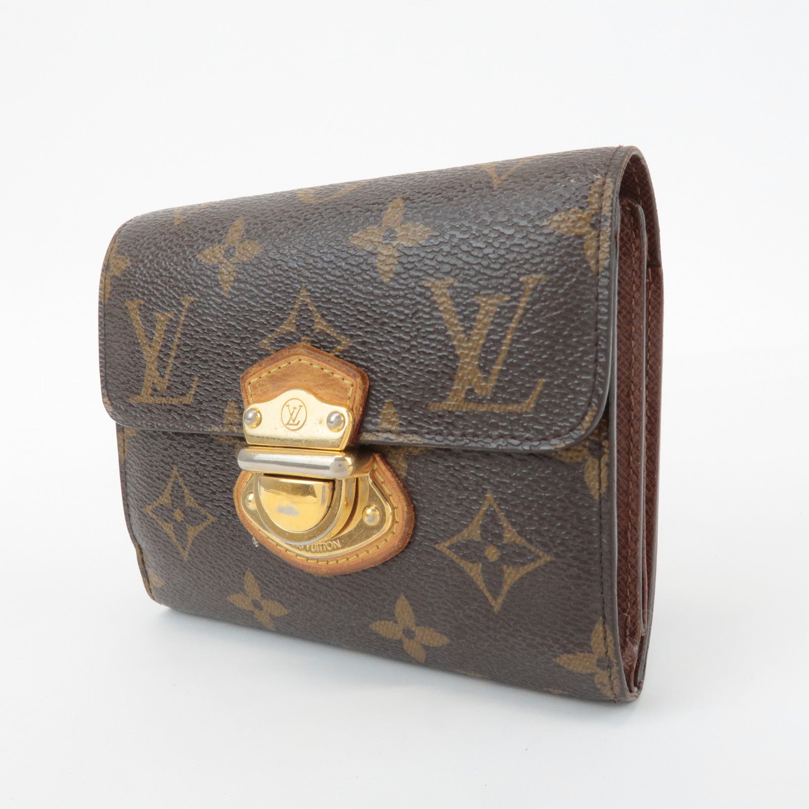 Louis Vuitton Monogram Portefeuille Joy Wallet Brown M60211 Used