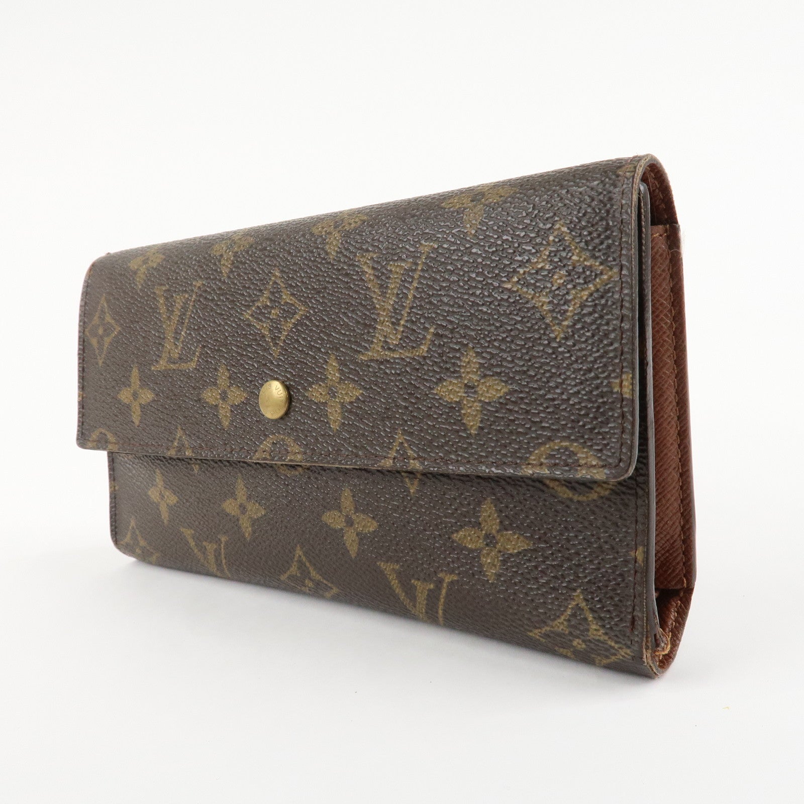 Louis Vuitton Monogram Porte Tresor International Wallet M61215 Used