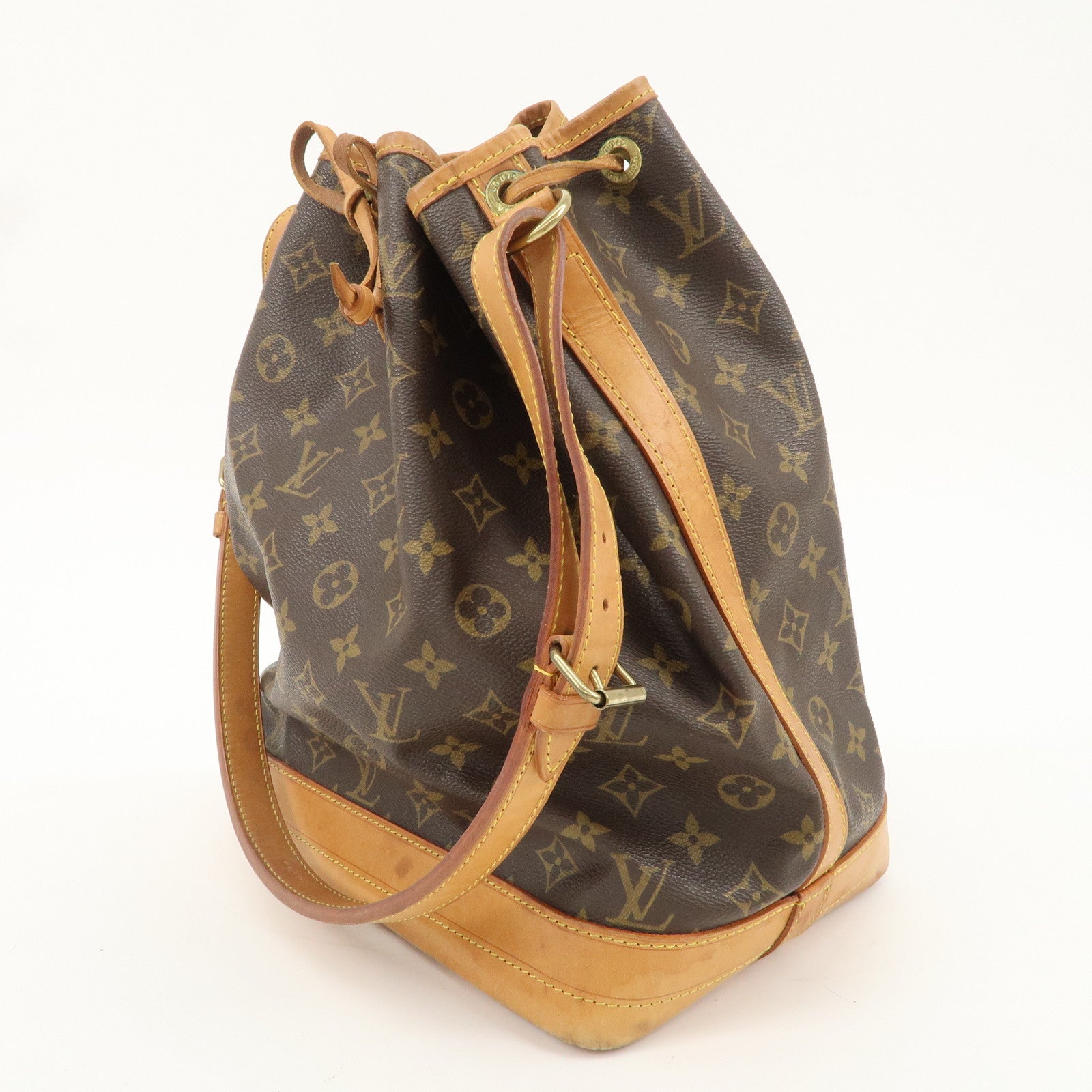 Louis Vuitton Monogram Noe Shoulder Bag Hand Bag Brown M42224