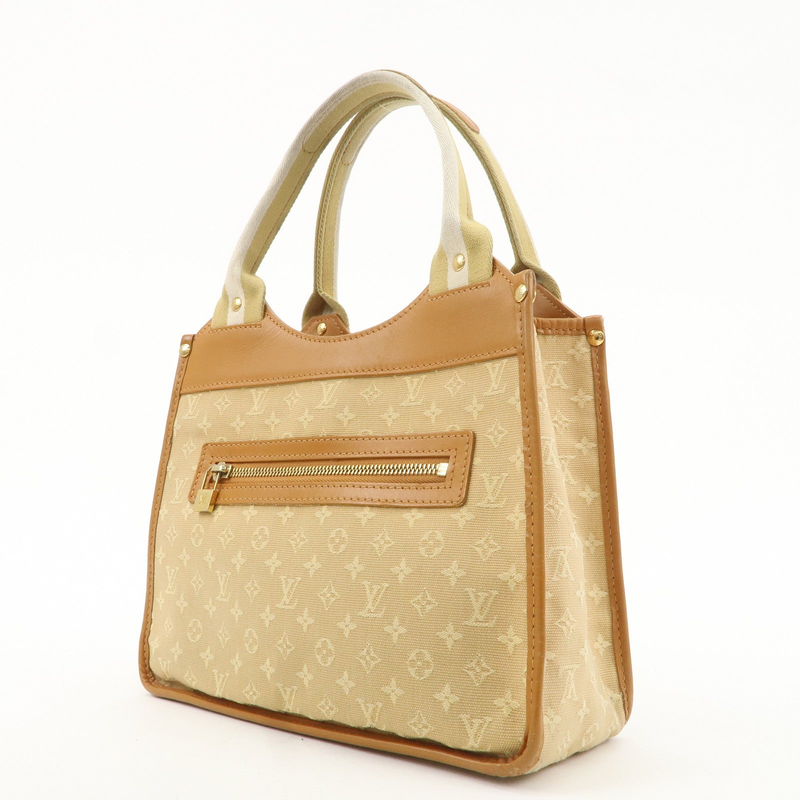 Louis Vuitton Monogram Mini Sac Catherine Hand Bag Beige M92328