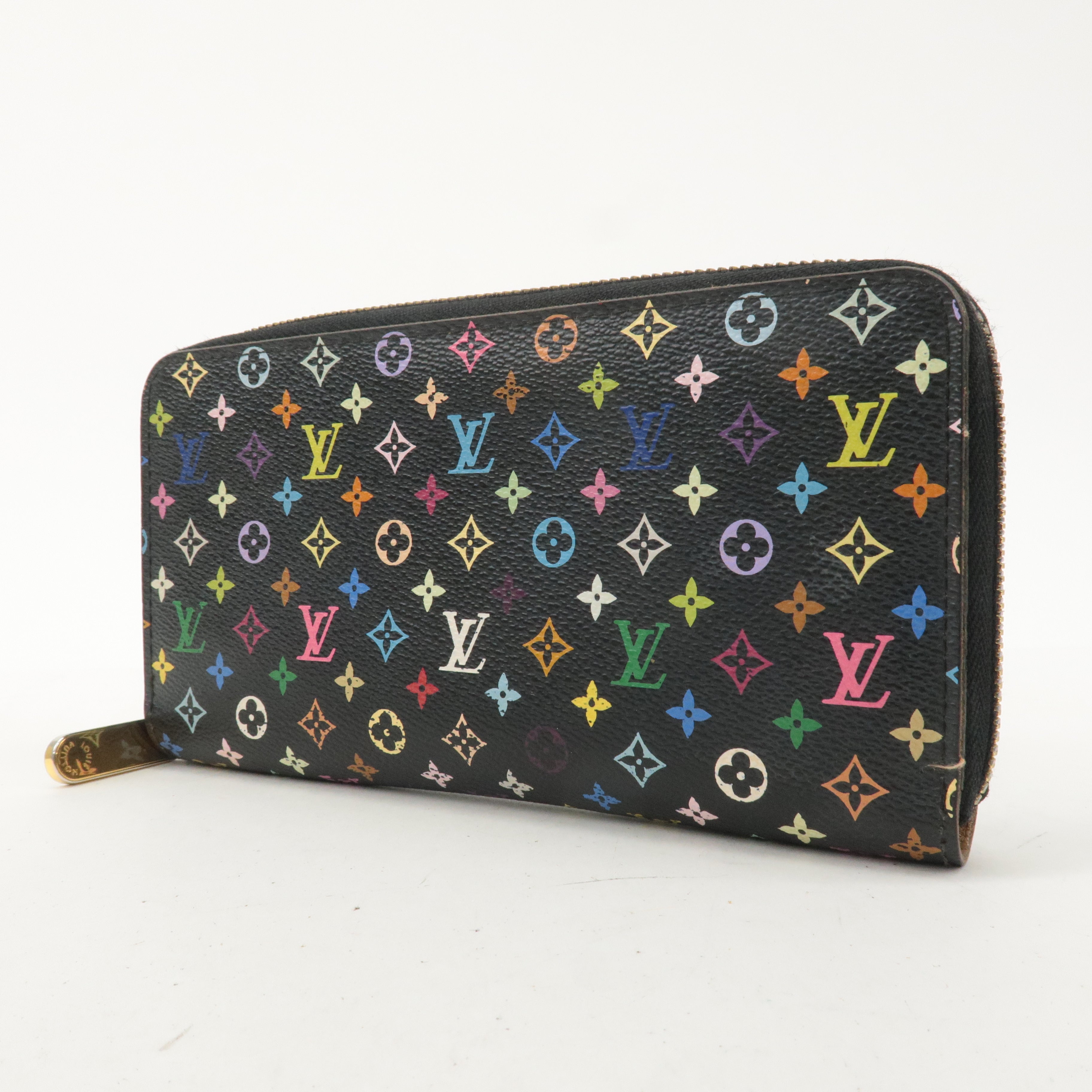 Louis Vuitton Monogram Multi Color Zippy Wallet Long Wallet M60050 F/S