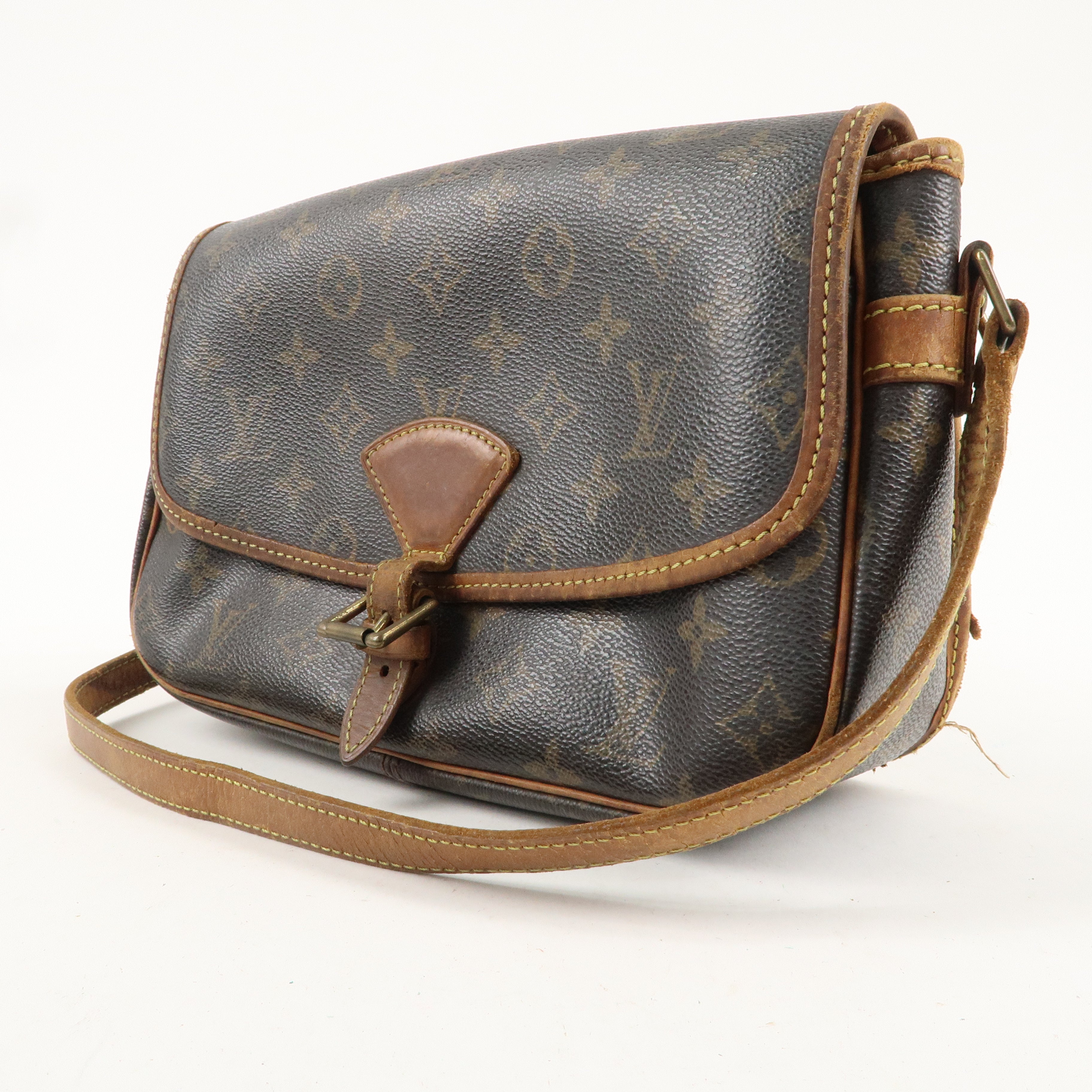 Louis Vuitton Monogram Sologne Shoulder Bag Brown M92639