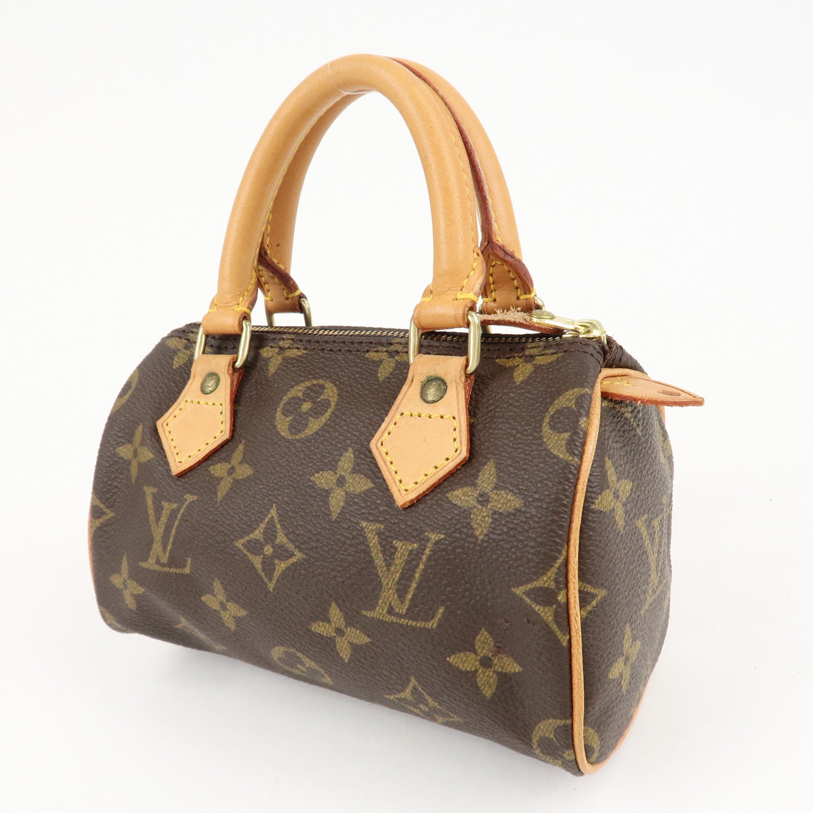 Louis Vuitton Monogram Mini Speedy 
Strap M41534 J00145 Used