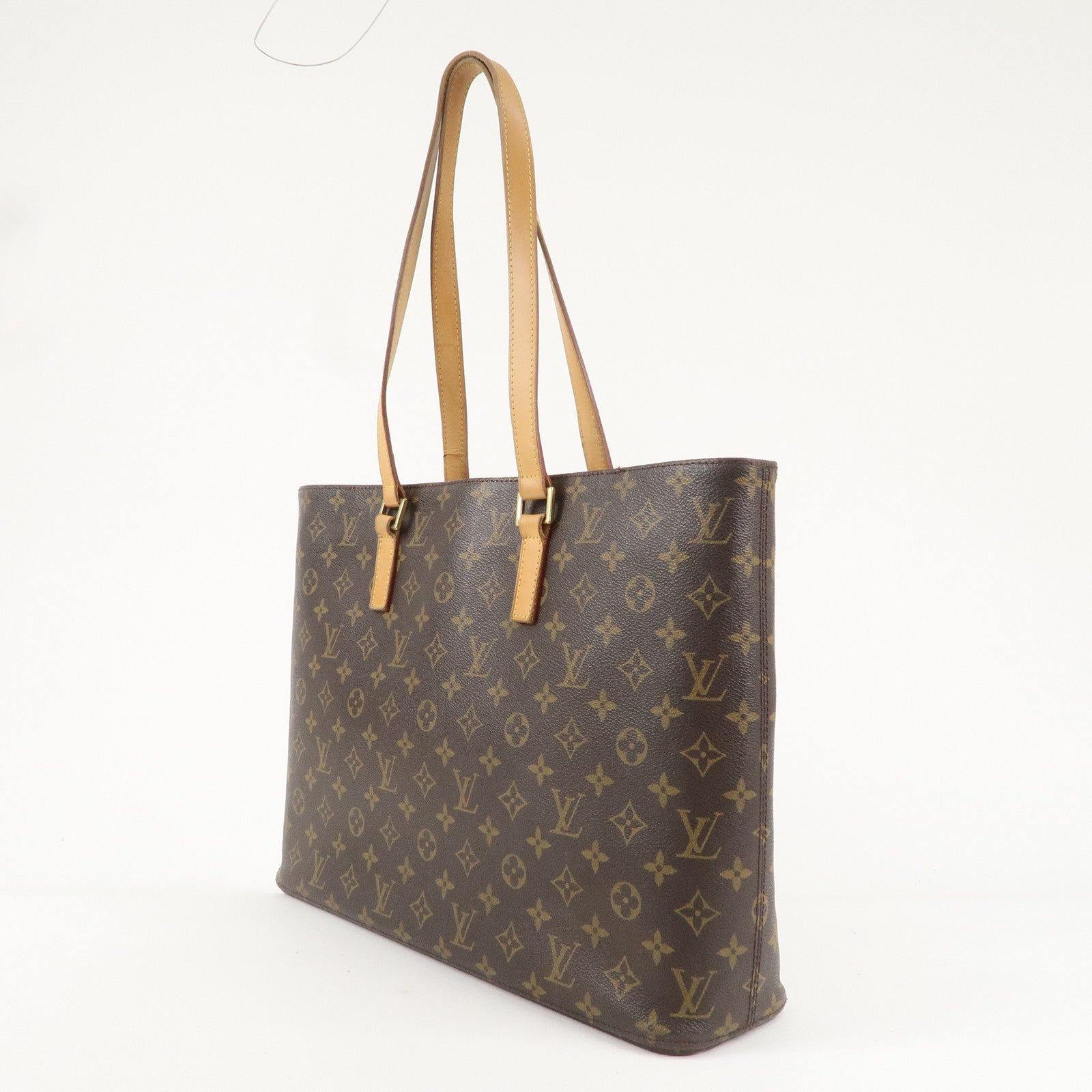 Louis Vuitton Monogram Luco Tote Bag Hand Bag Brown M51155