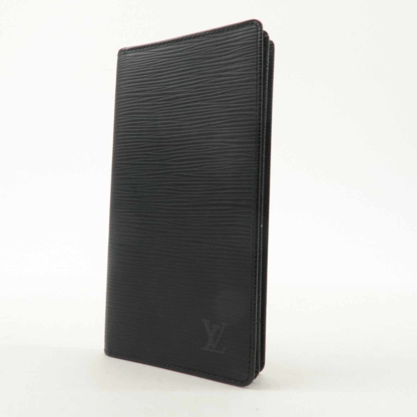 Louis Vuitton Epi Porto Cult Credit Long Wallet Noir Black M63212