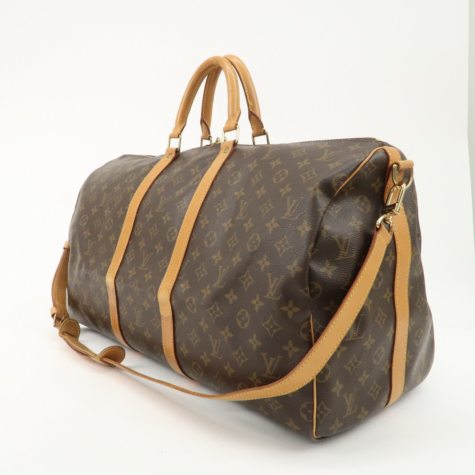 Louis Vuitton Monogram Keep All Bandouliere 55 Bag M41414