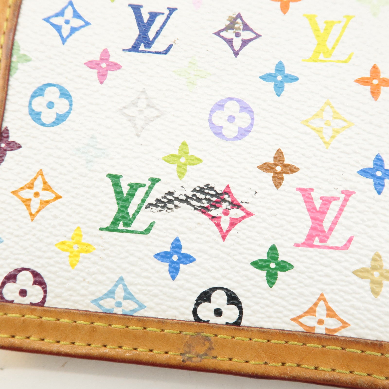 Louis Vuitton Monogram Multicolor Agenda PM Cover R20896