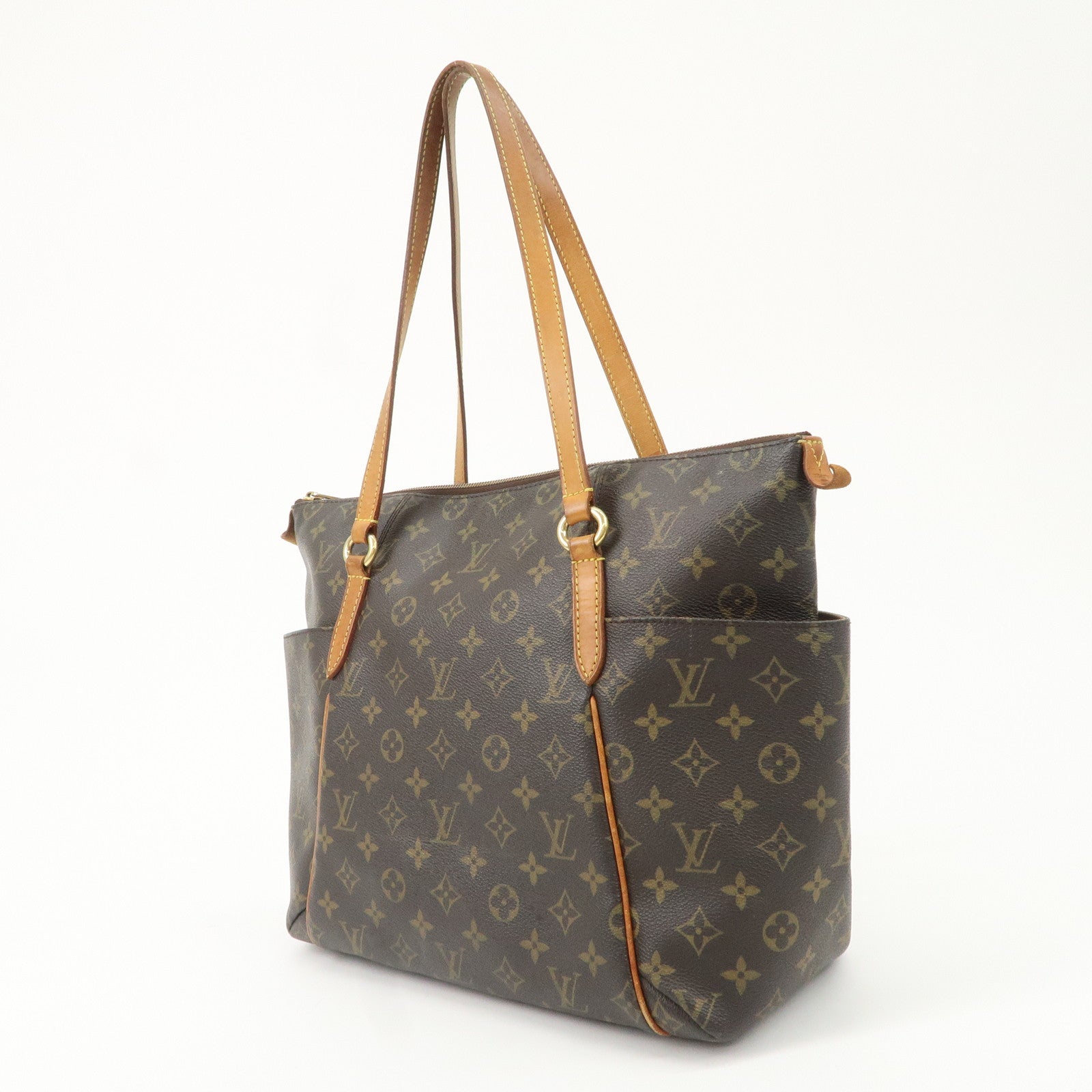 Louis Vuitton Monogram Totally MM Tote Bag Hand Bag M56689 Used