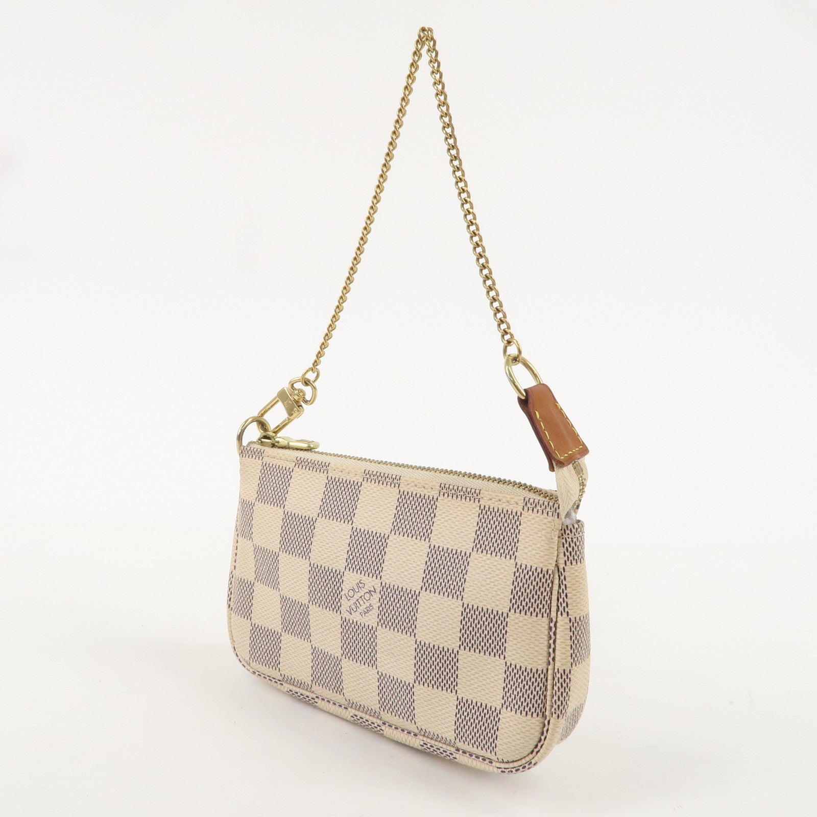 Louis Vuitton Damier Azur Mini Pochette Accessoires Pouch N58010