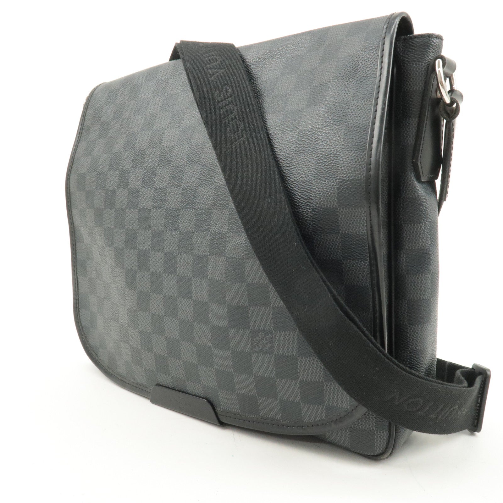 Louis Vuitton Damier Graphit Daniel MM Shoulder Bag N58029