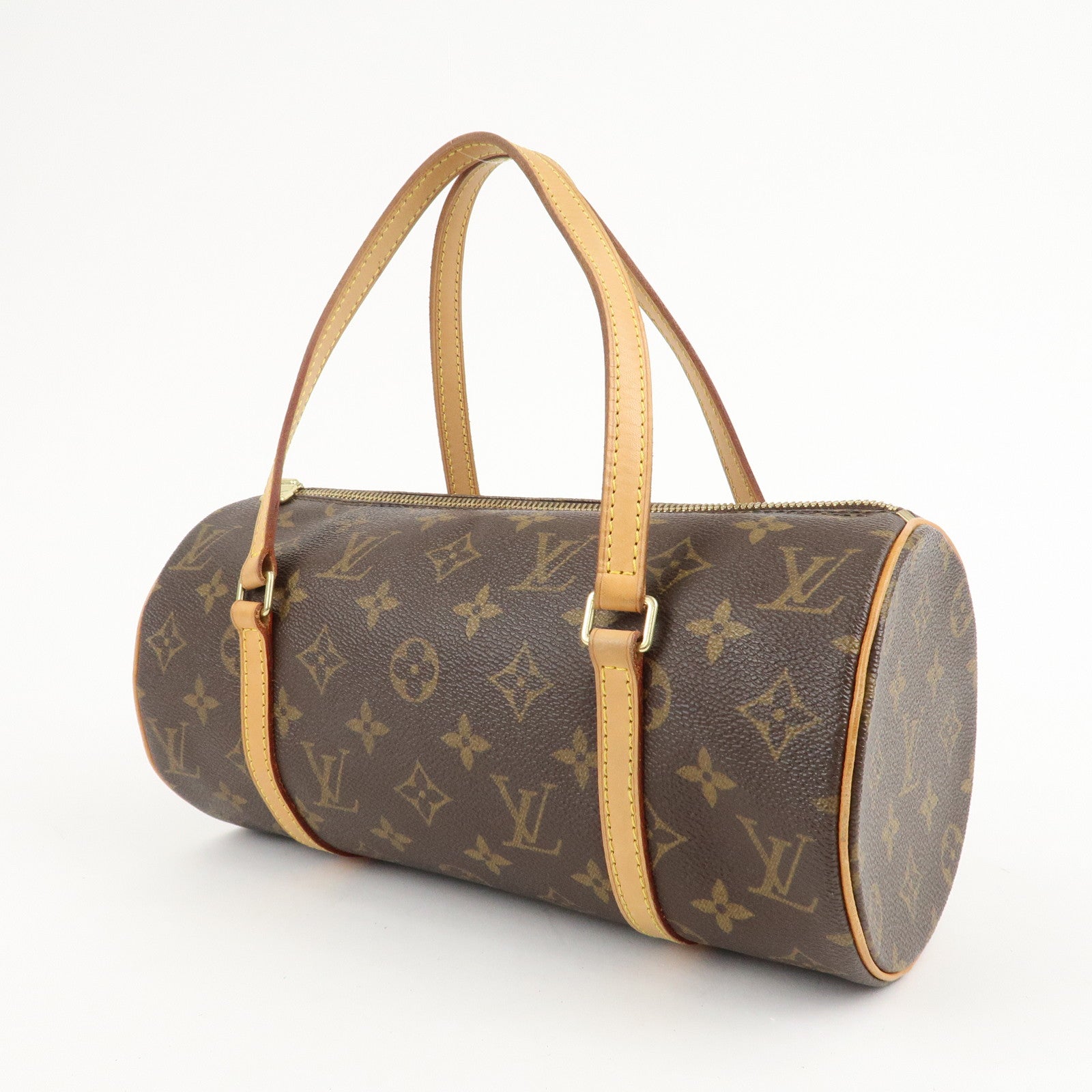 Louis Vuitton Monogram Papillon 26 Hand Bag New Style M51386 Used