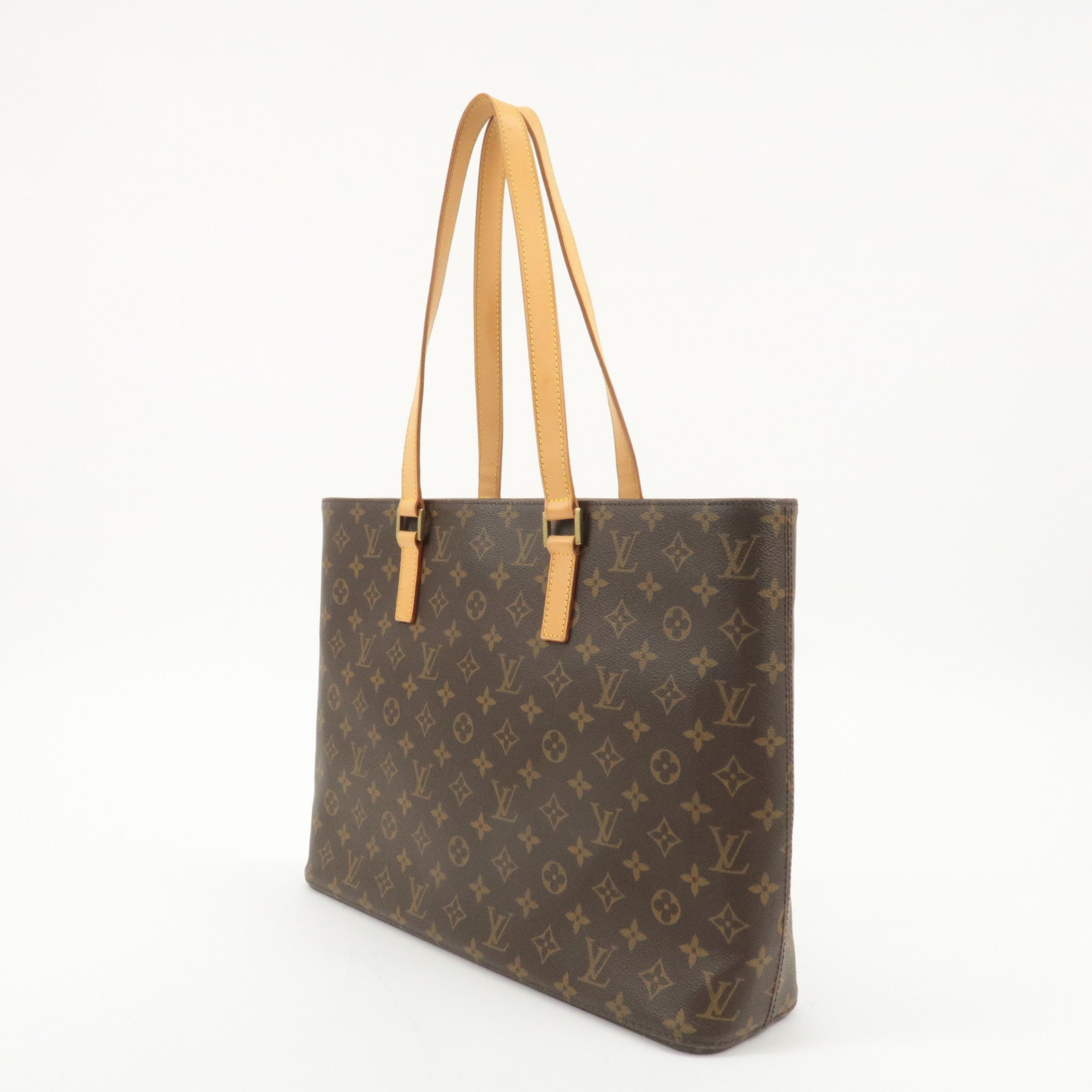 Louis Vuitton Monogram Luco Tote Bag Hand Bag Brown M51155