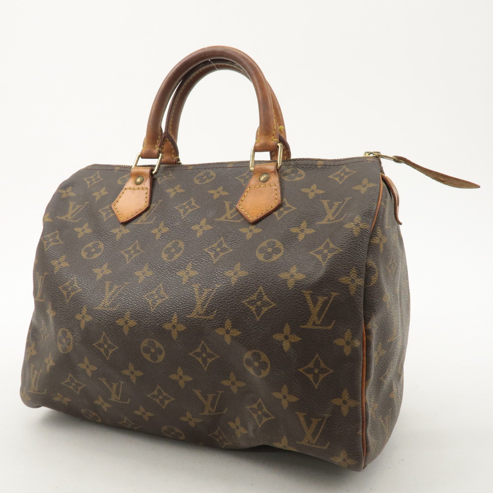 Louis Vuitton Monogram Speedy 30 Hand Bag Boston Bag M41526