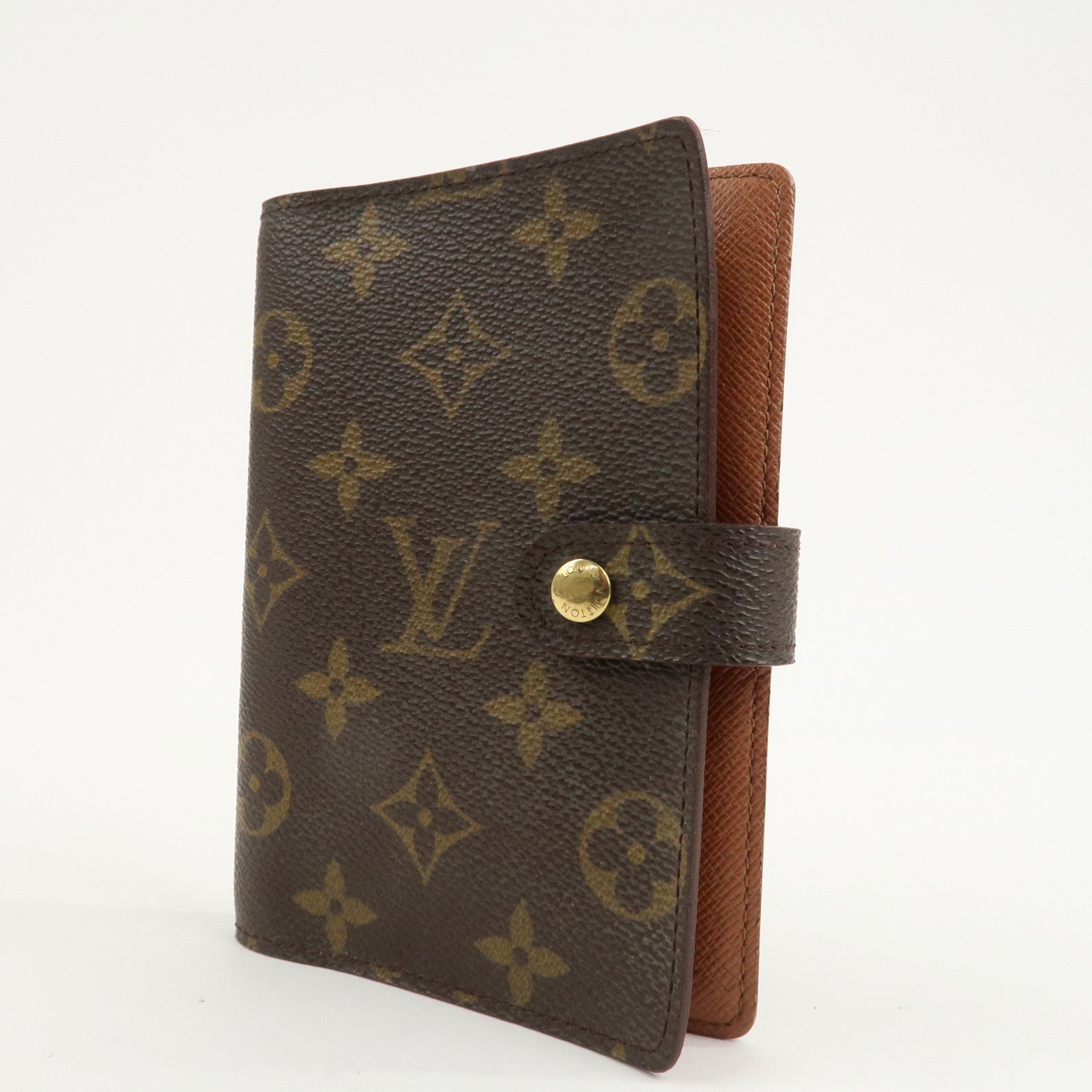 Louis Vuitton Set of 2 Monogram Agenda PM Planner Cover R20005 Used