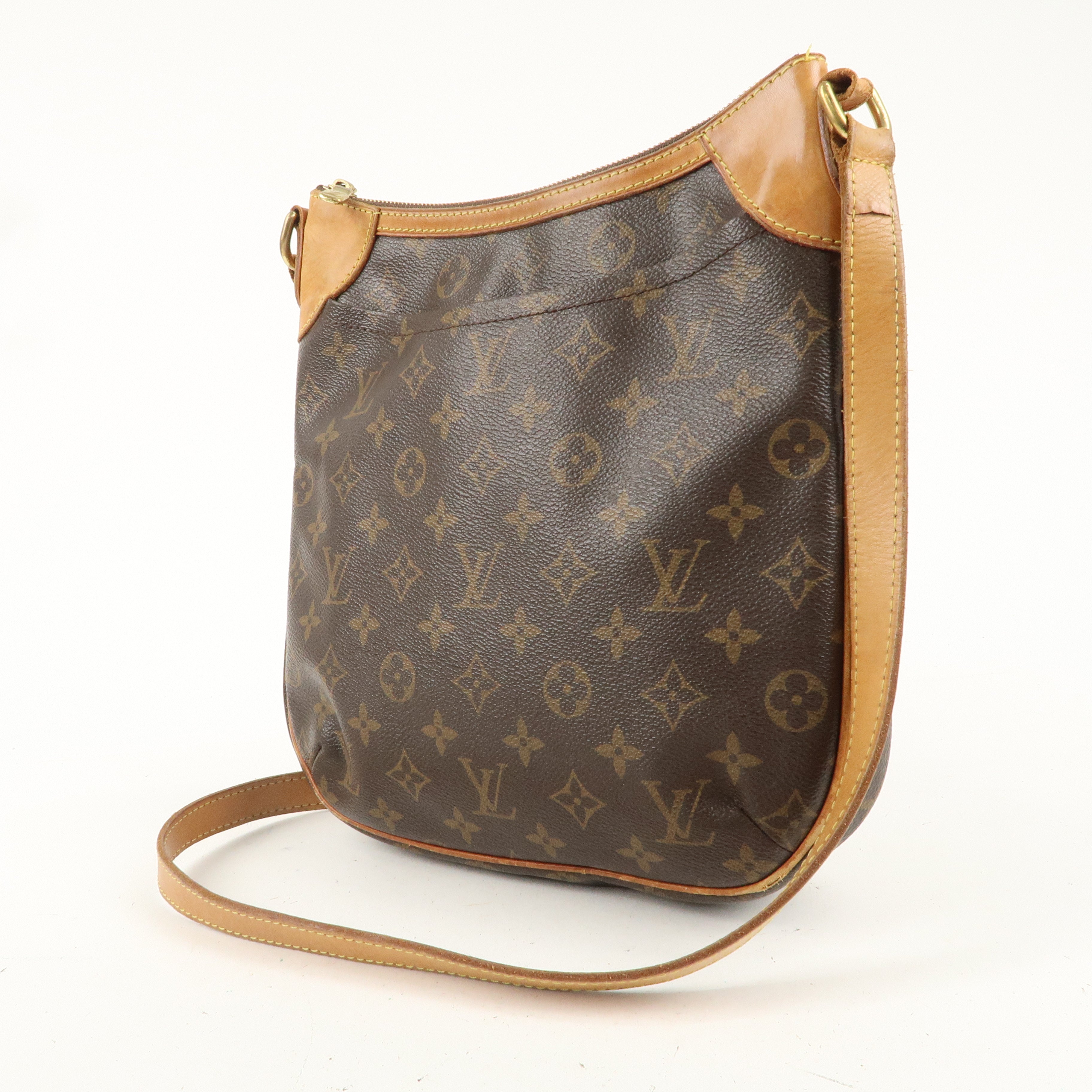 Louis Vuitton Monogram Odeon PM Shoulder Bag Brown M56390