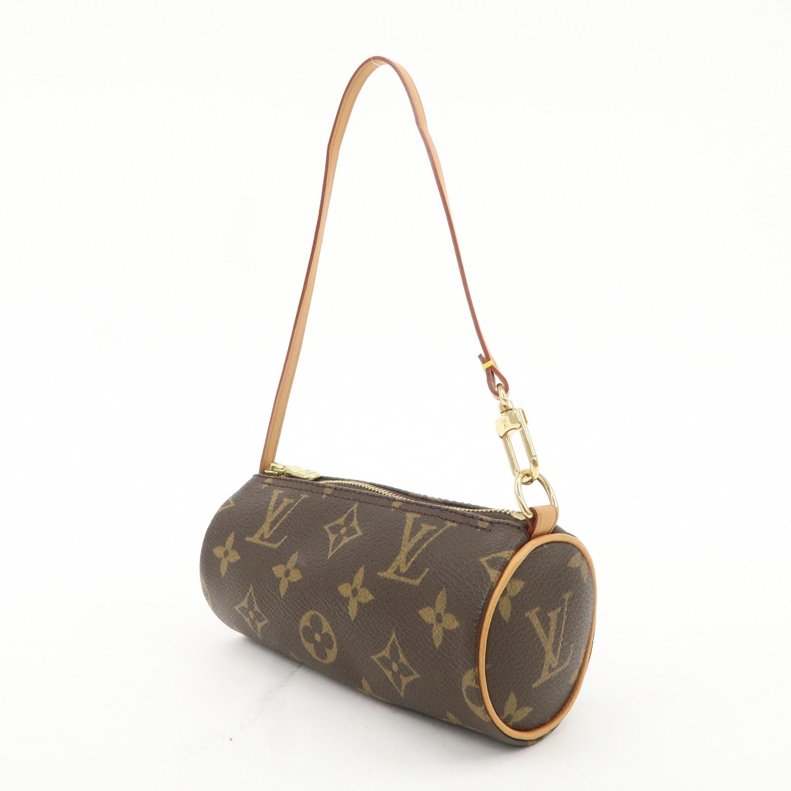 Louis Vuitton Monogram Mini Pouch for Papillon Bag Brown Used