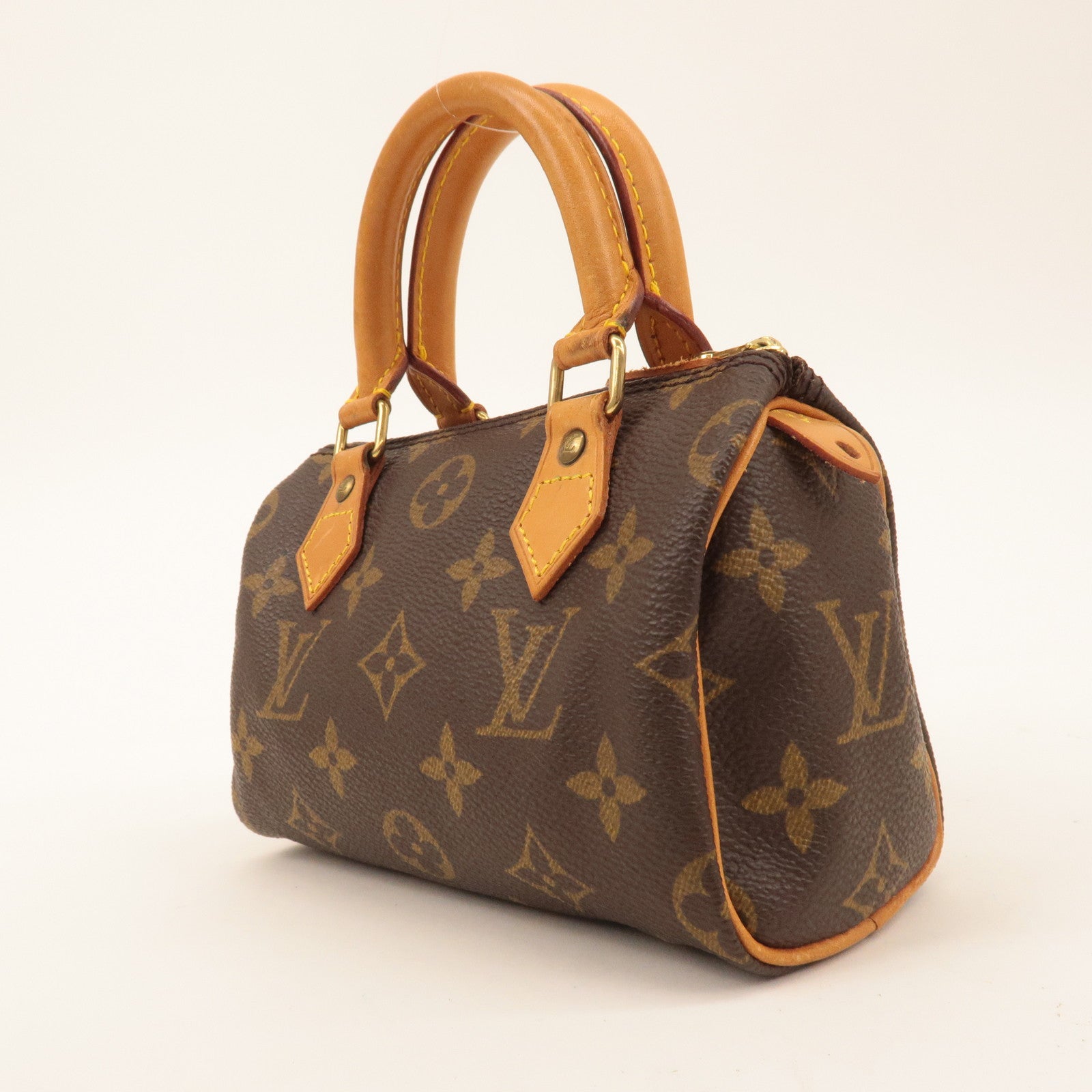 Louis Vuitton Monogram Mini Speedy 
Shoulder Strap M41534/J75010