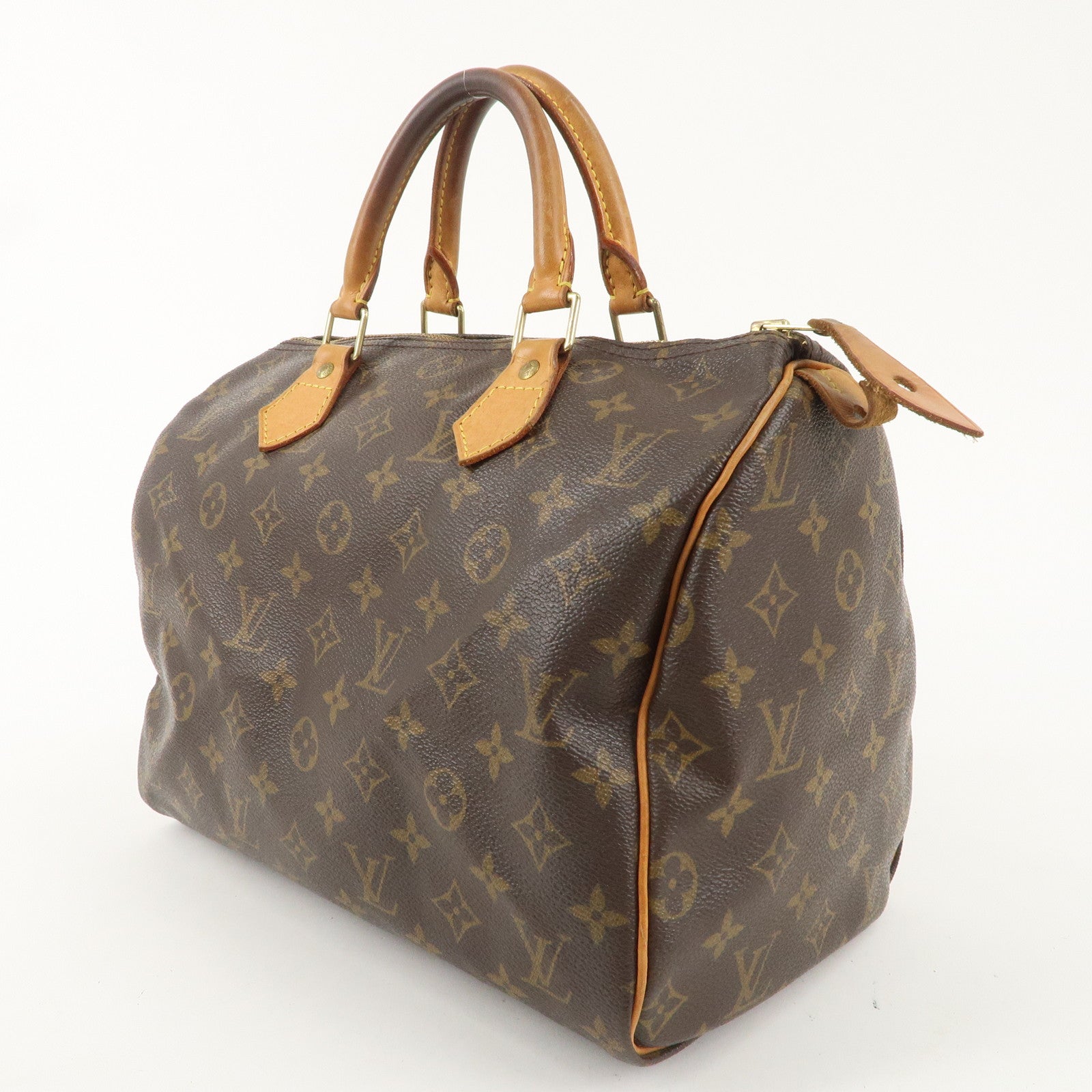 Louis Vuitton Monogram Speedy 30 Hand Bag Boston Bag M41108