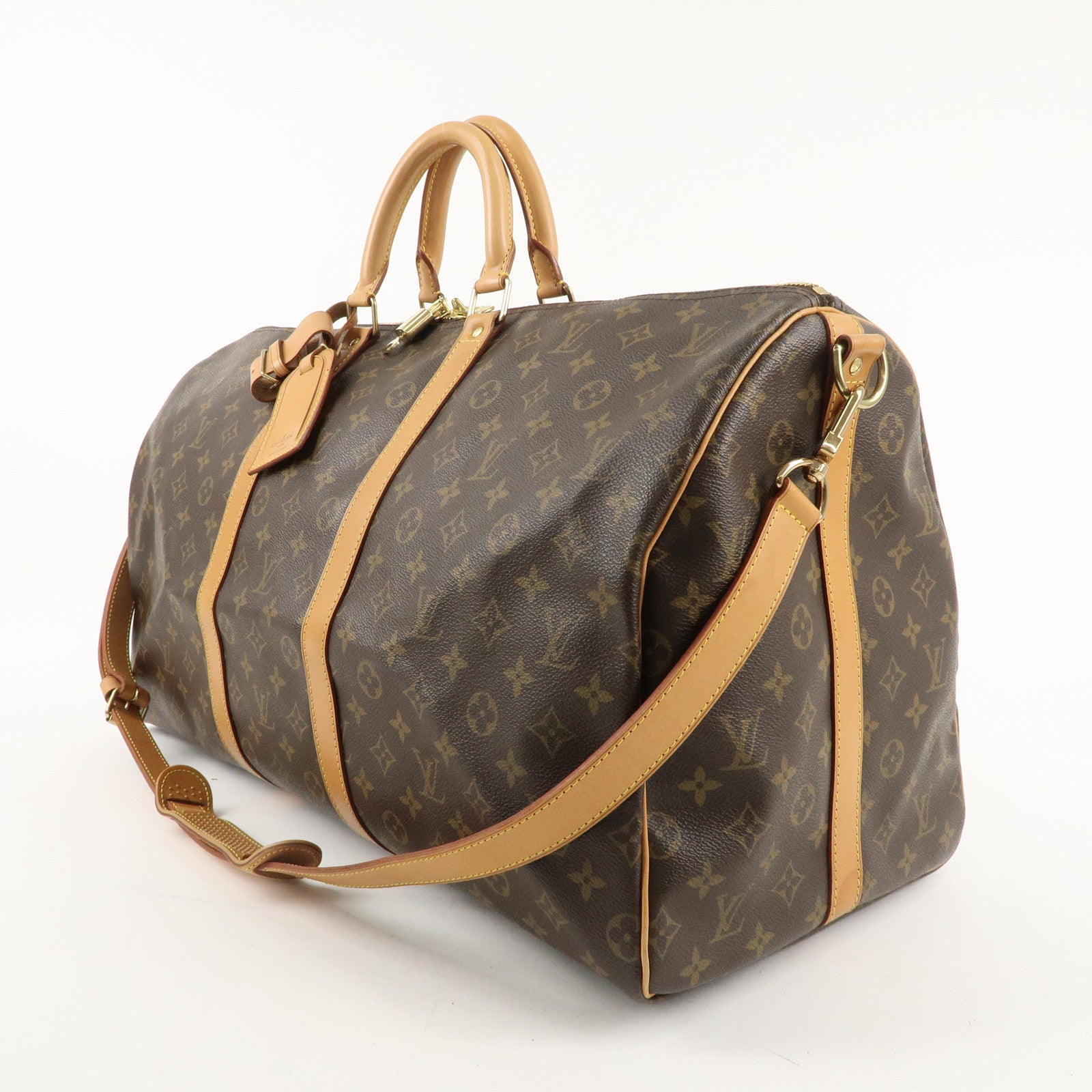 Louis Vuitton Monogram Keep All Bandouliere 55 Bag M41414