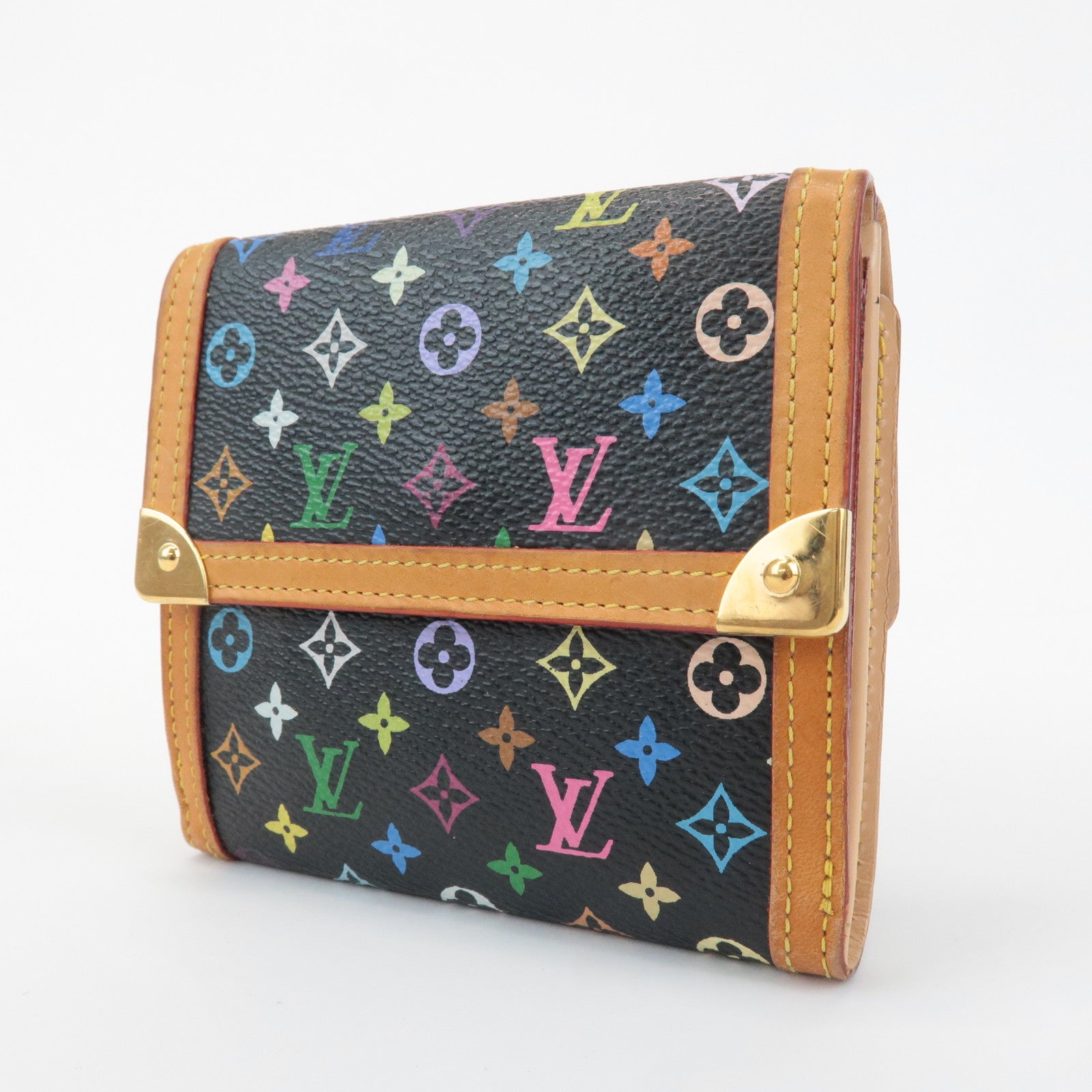 Louis Vuitton Monogram Porte Monnaie Billets Carte Credit M92984 Used