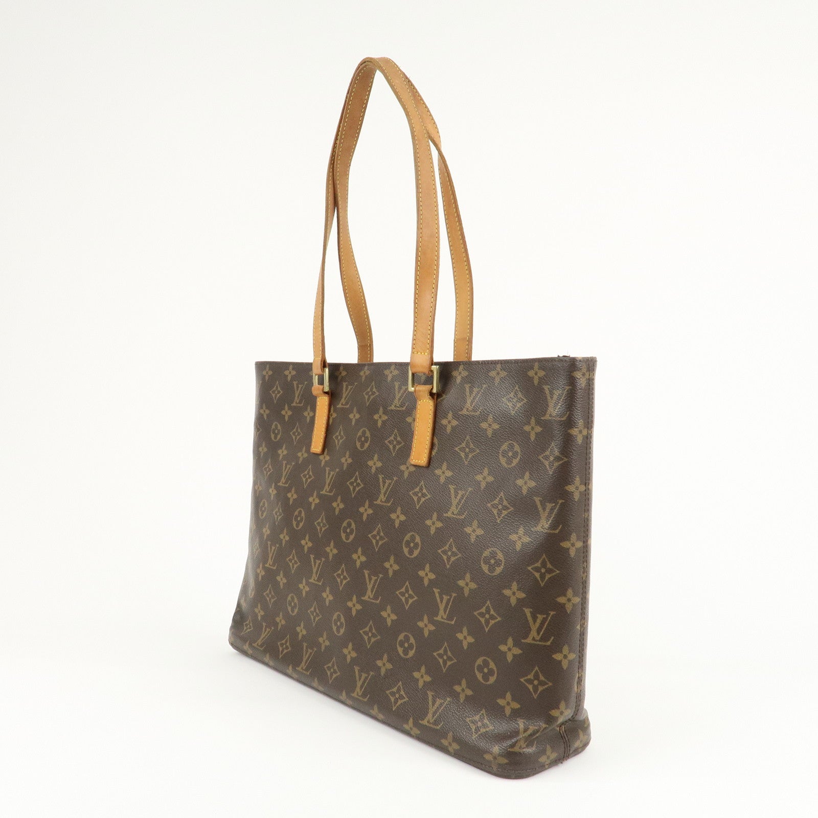 Louis Vuitton Monogram Luco Tote Bag Hand Bag Brown M51155