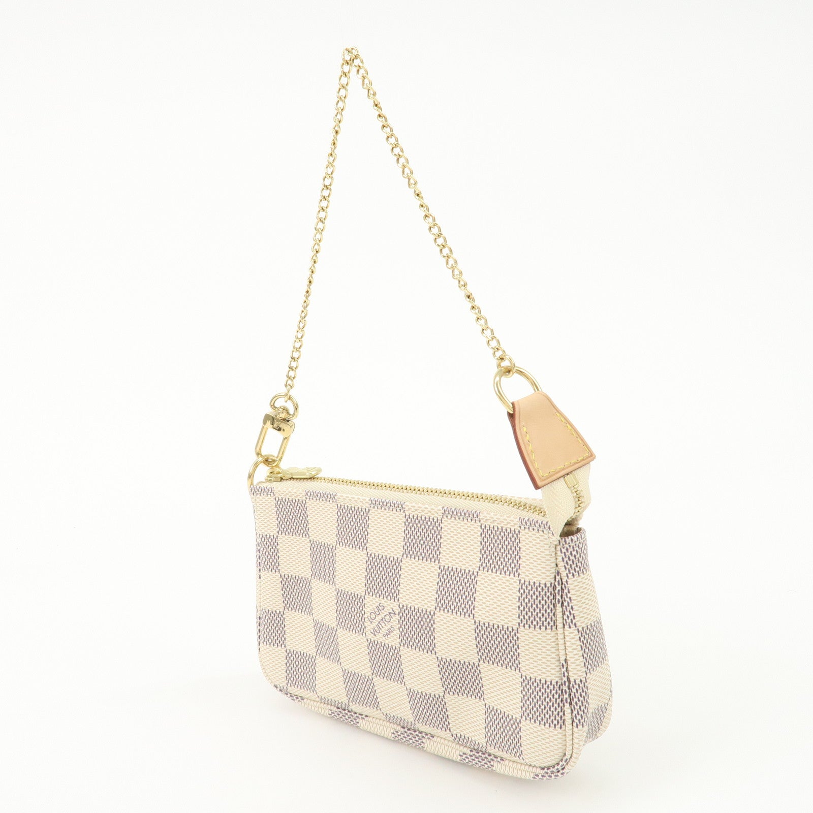 Louis Vuitton Damier Azur Mini Pochette Accessoires Pouch N58010