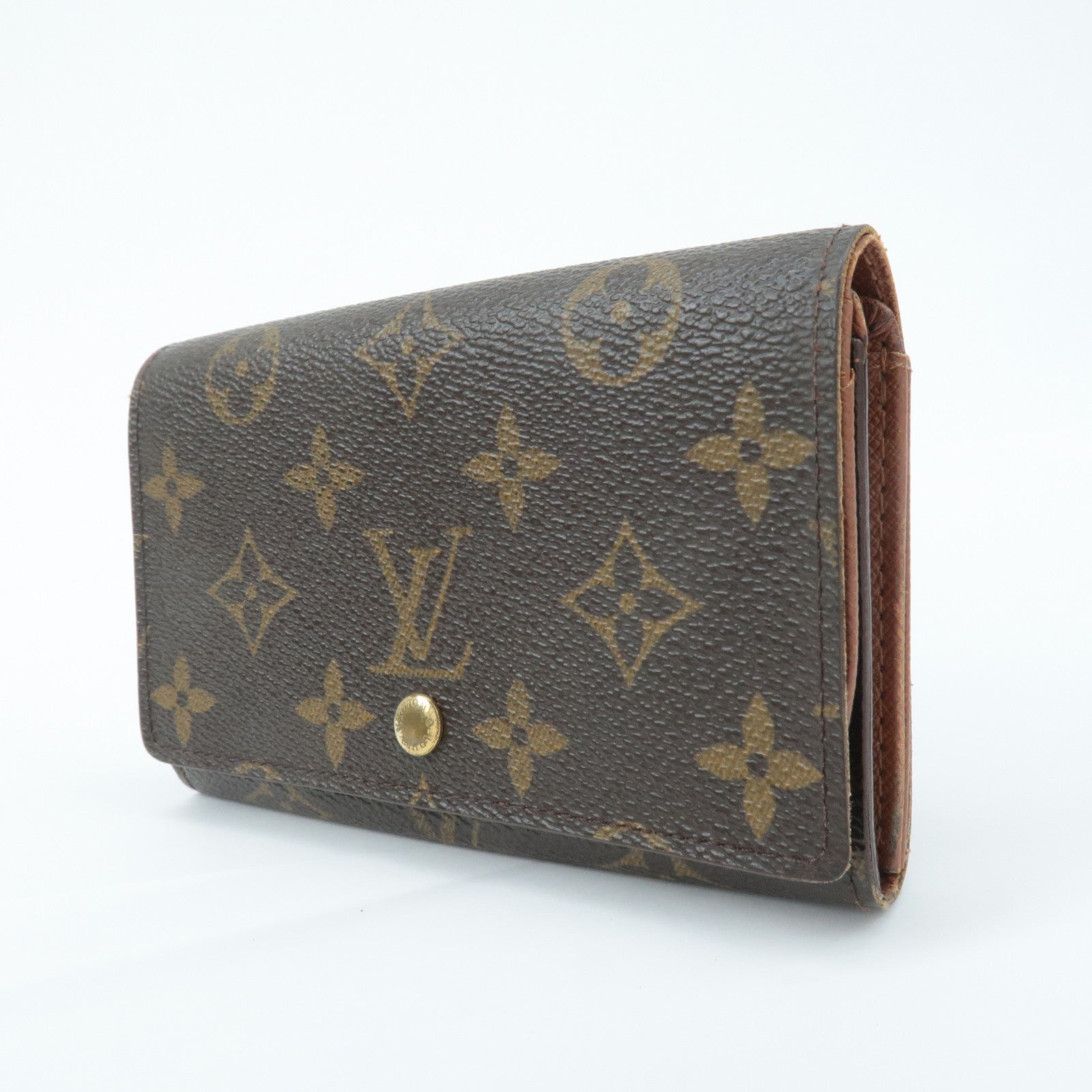 Louis Vuitton Set of5 Monogram Porte Monnaie Billets Tresor Wallet