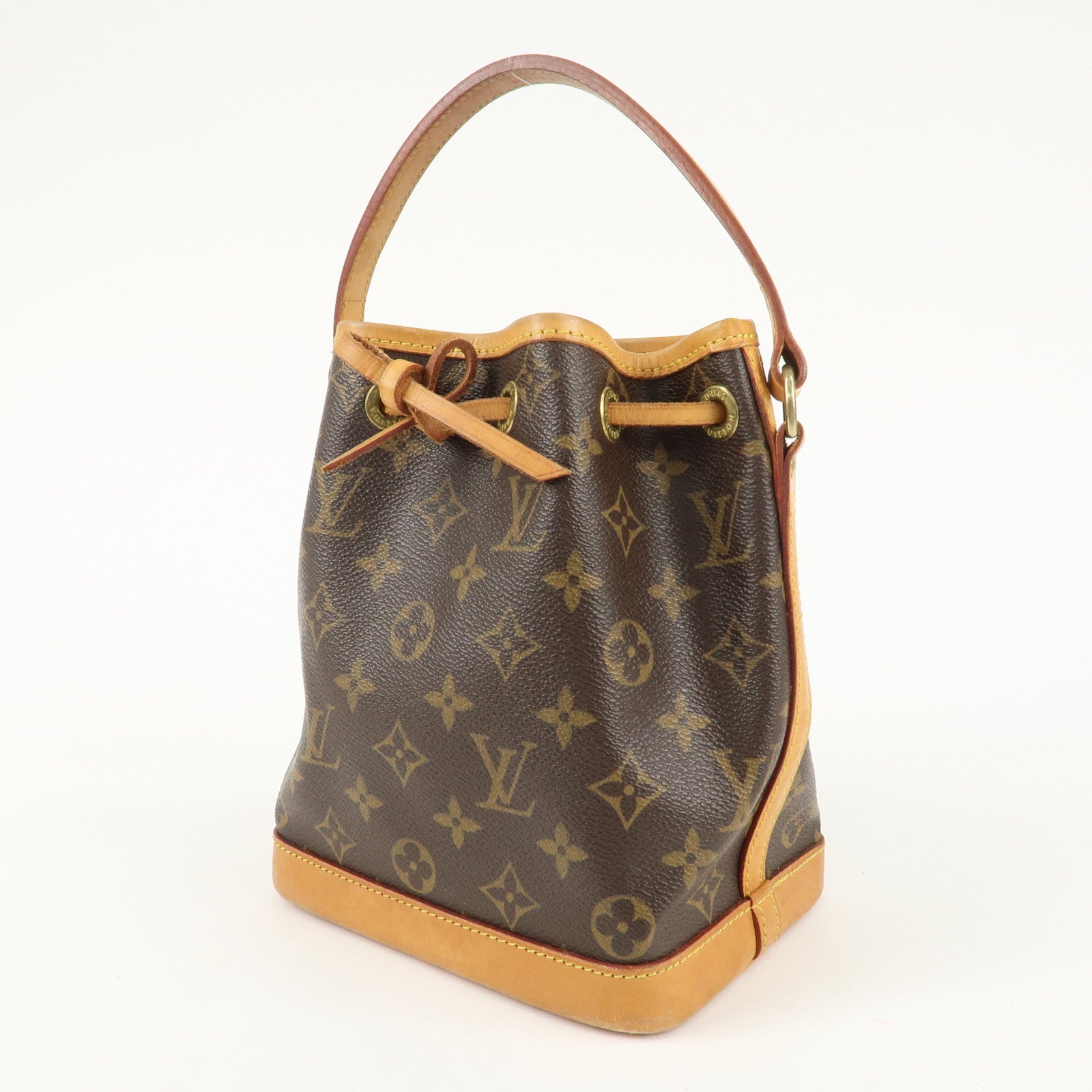 Louis Vuitton Monogram Mini Noe Hand Bag M42227 Used