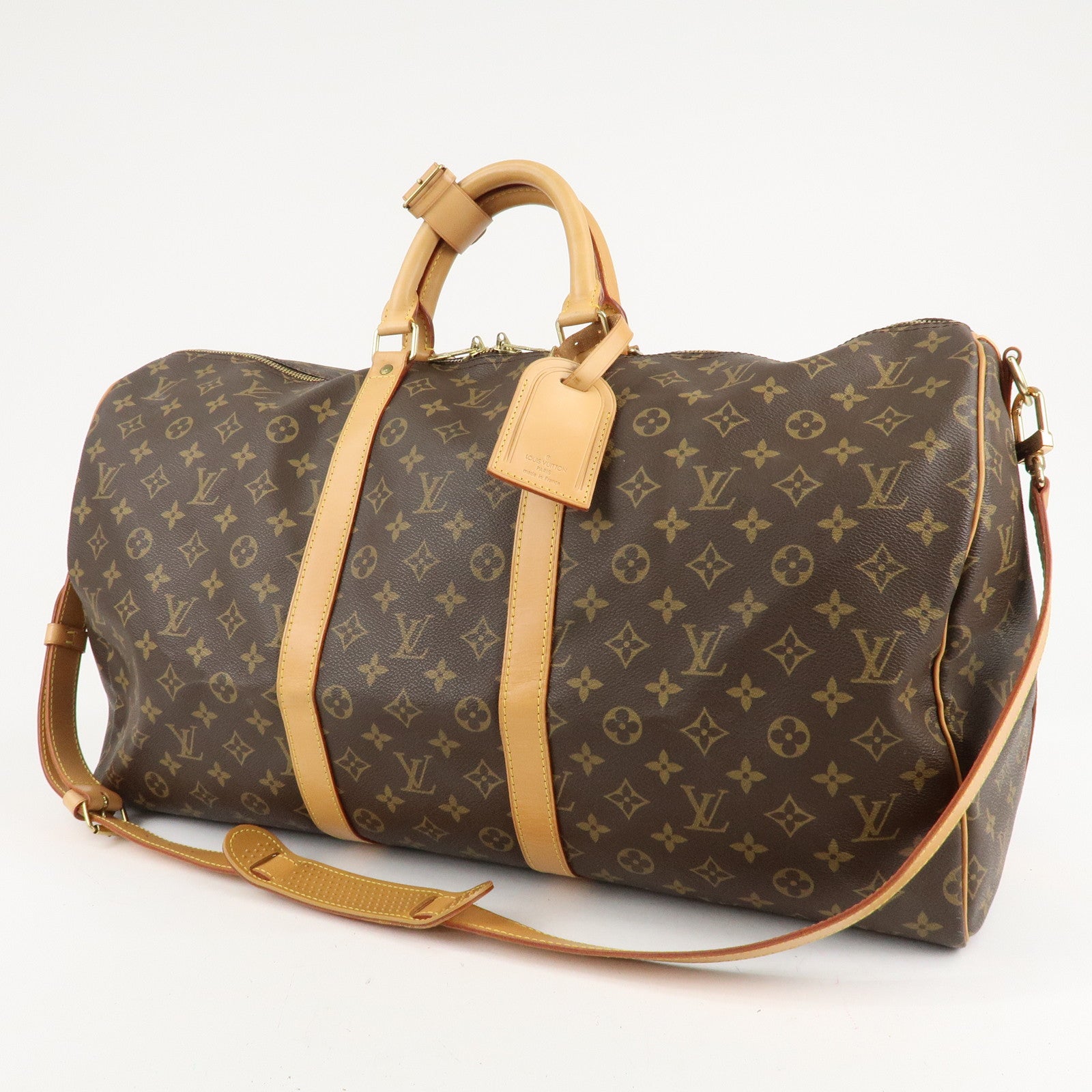 Louis Vuitton Monogram Keep All Bandouliere 55 Bag M41414 Used