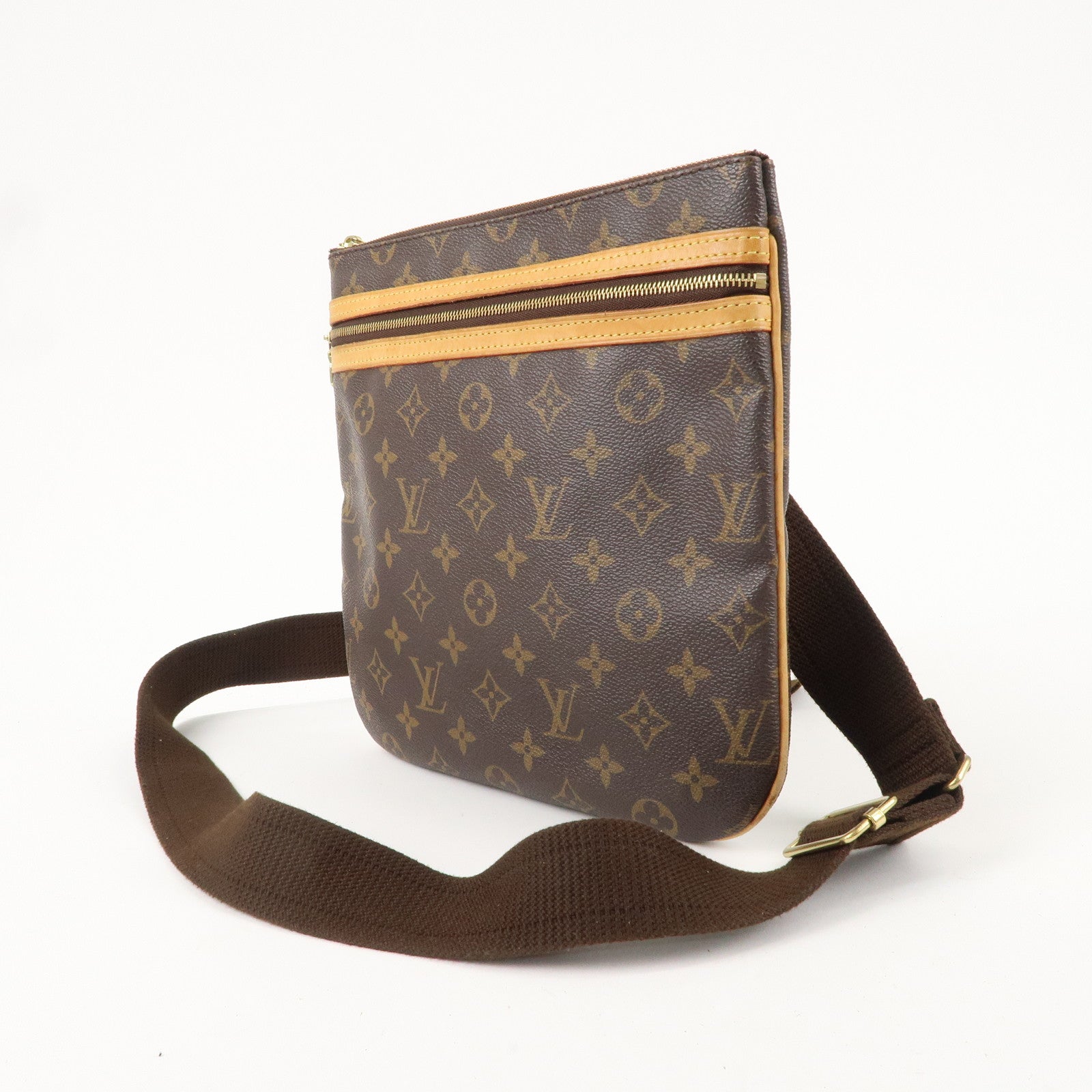 Louis Vuitton Monogram Pochette Bosphore Shoulder Bag M40044