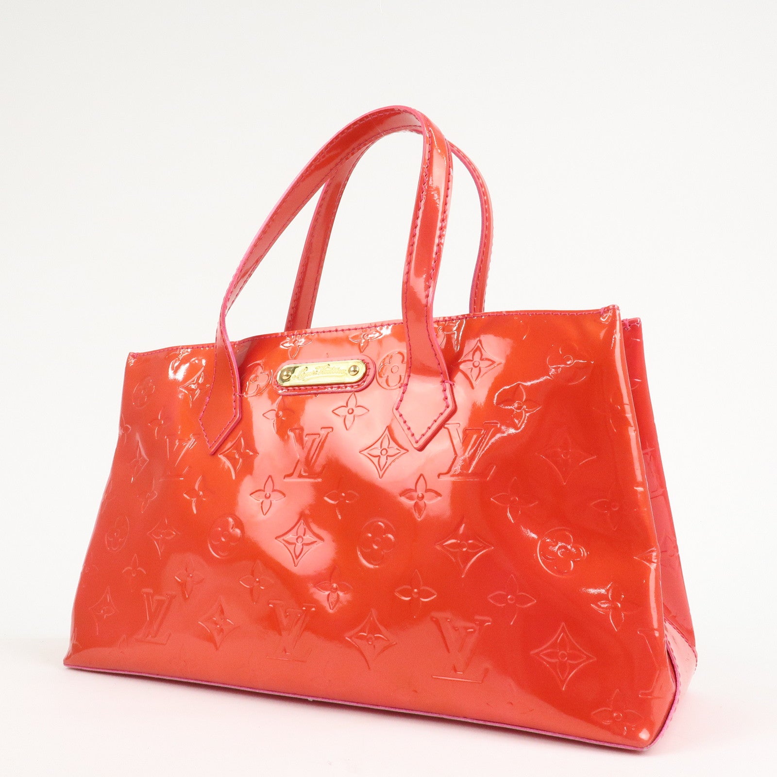 Louis Vuitton Monogram Vernis Wilshire PM Hand Bag M93643