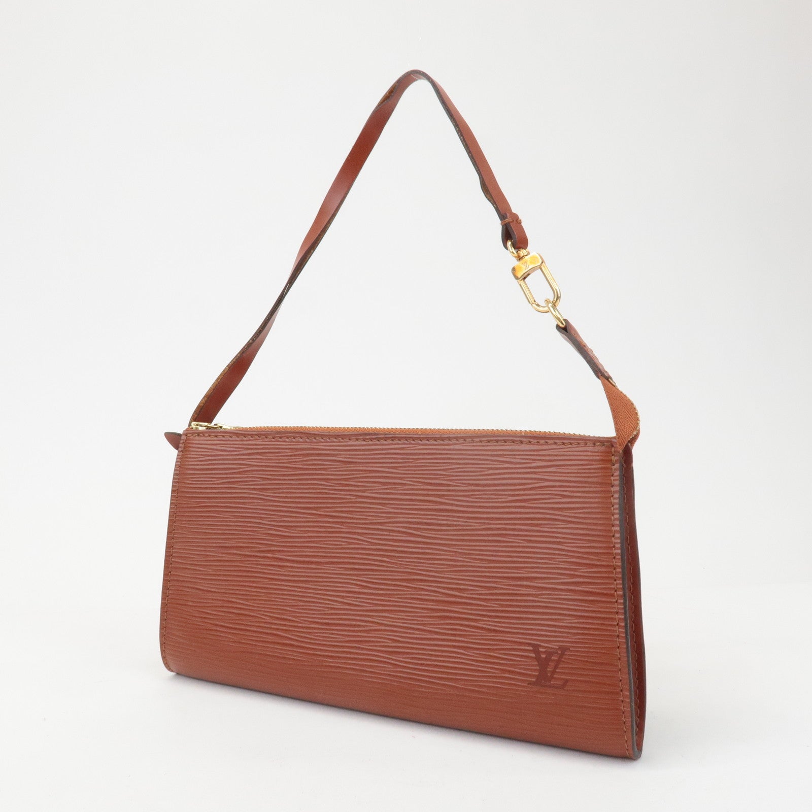 Louis Vuitton Epi Pochette Accessoires Pouch Kenia Brown M52948 Used