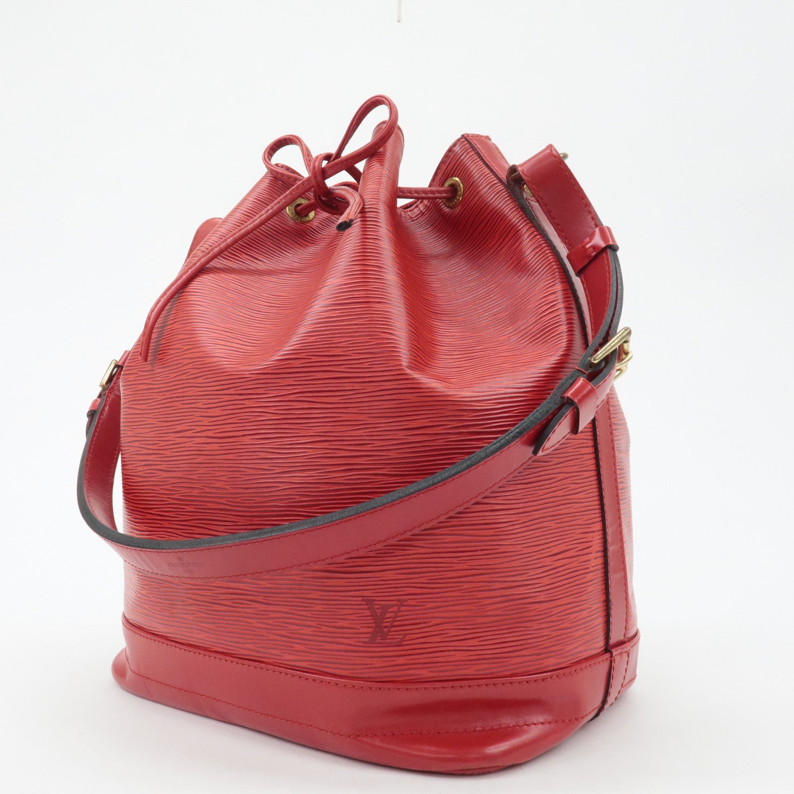 Louis Vuitton Epi Noe Shoulder Bag Castilian Red M44007