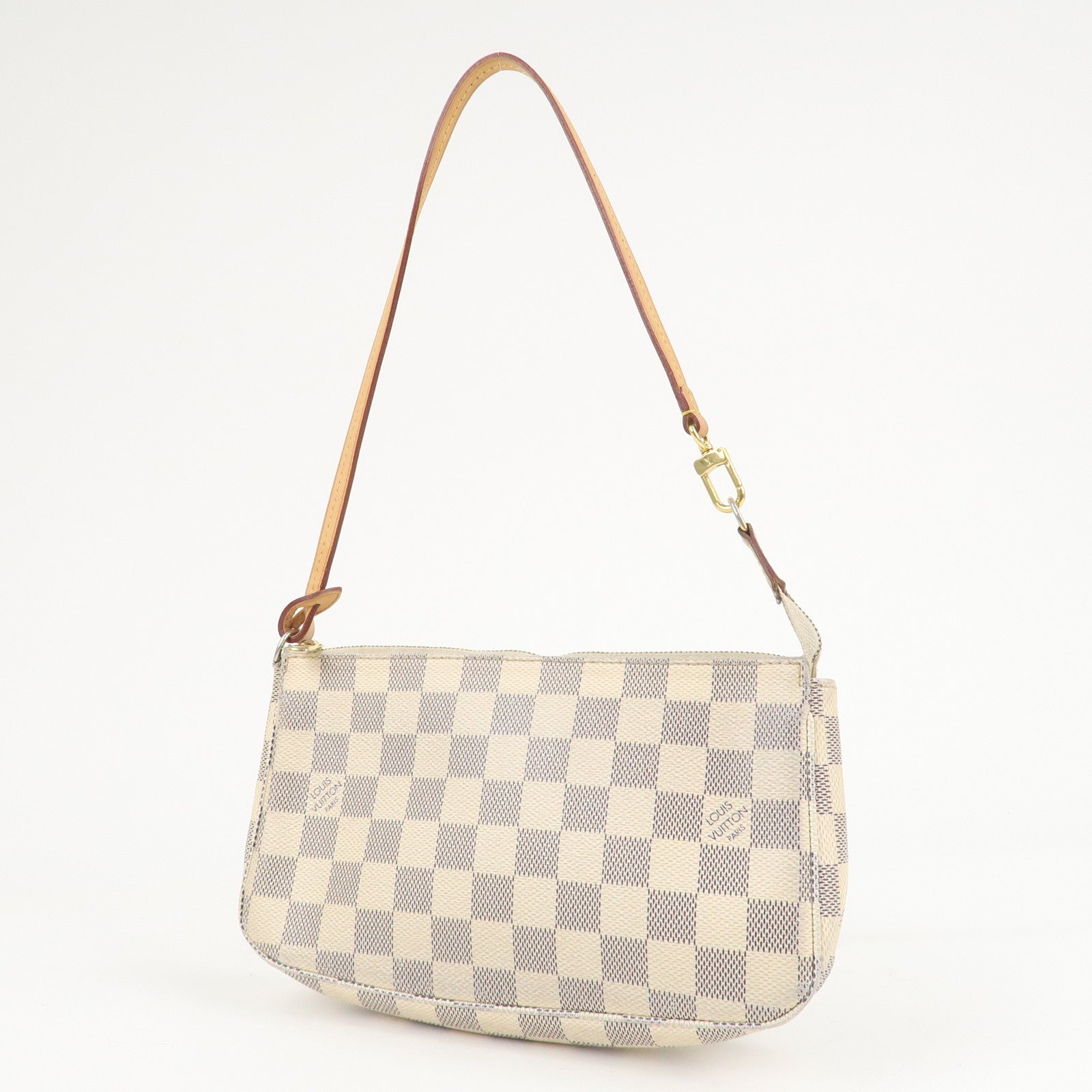 Louis Vuitton Damier Azur Pochette Accessoires Pouch N41207 Used