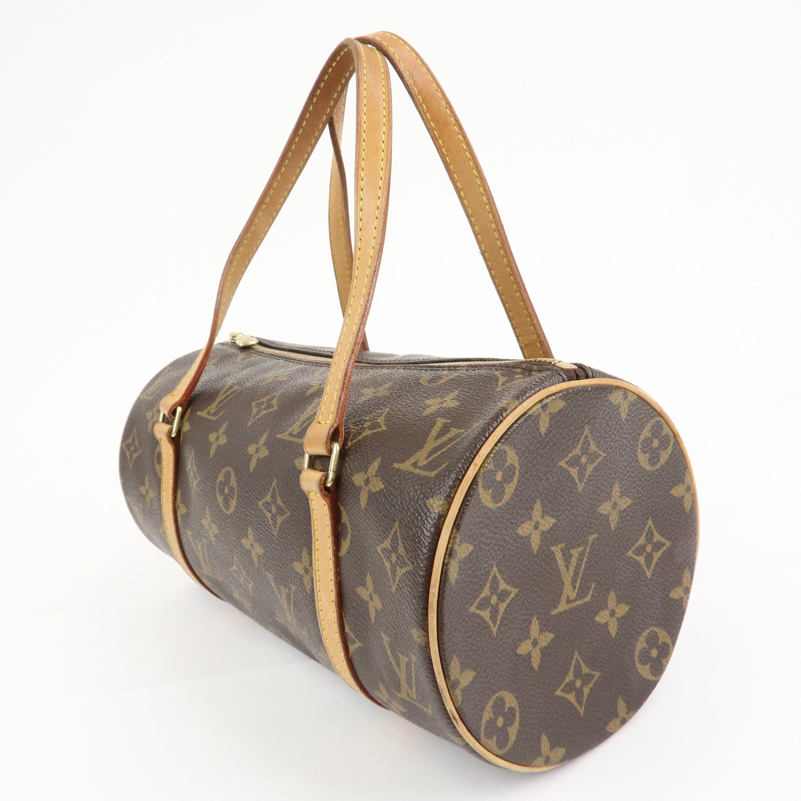 Louis Vuitton Monogram Papillon 26 Hand Bag Shoulder Bag M51385 Used