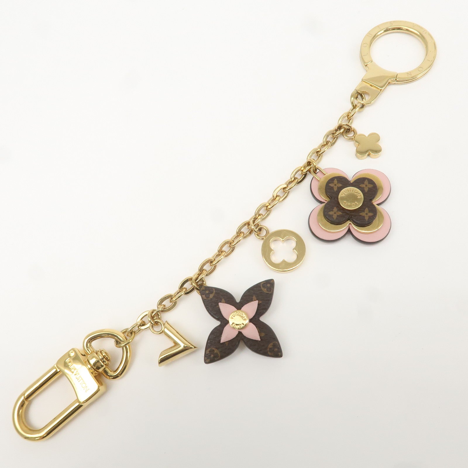 Louis Vuitton Bijoux Sac Sienne Blooming Flower Bag Charm