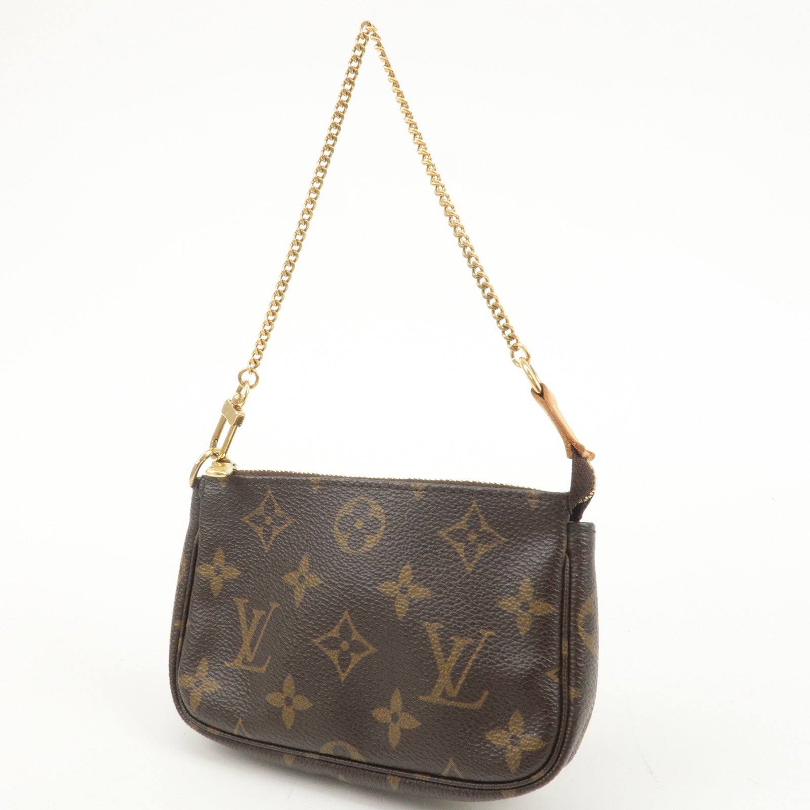 Louis Vuitton Monogram Mini Pochette Accessoires Pouch M58009