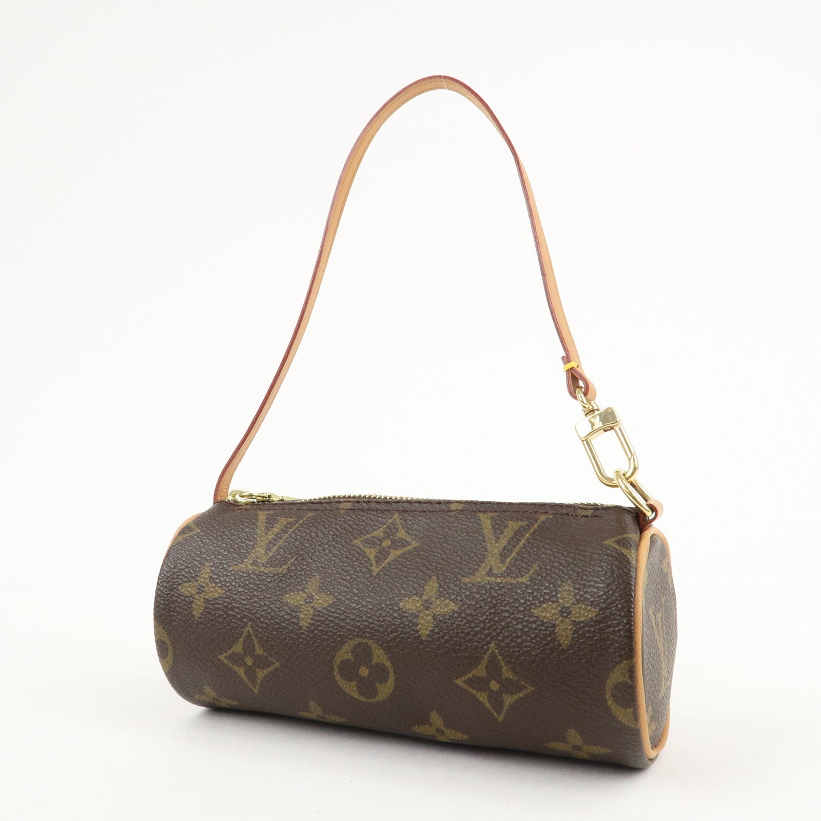 Louis Vuitton Monogram Mini Pouch for Papillon Bag Brown Used