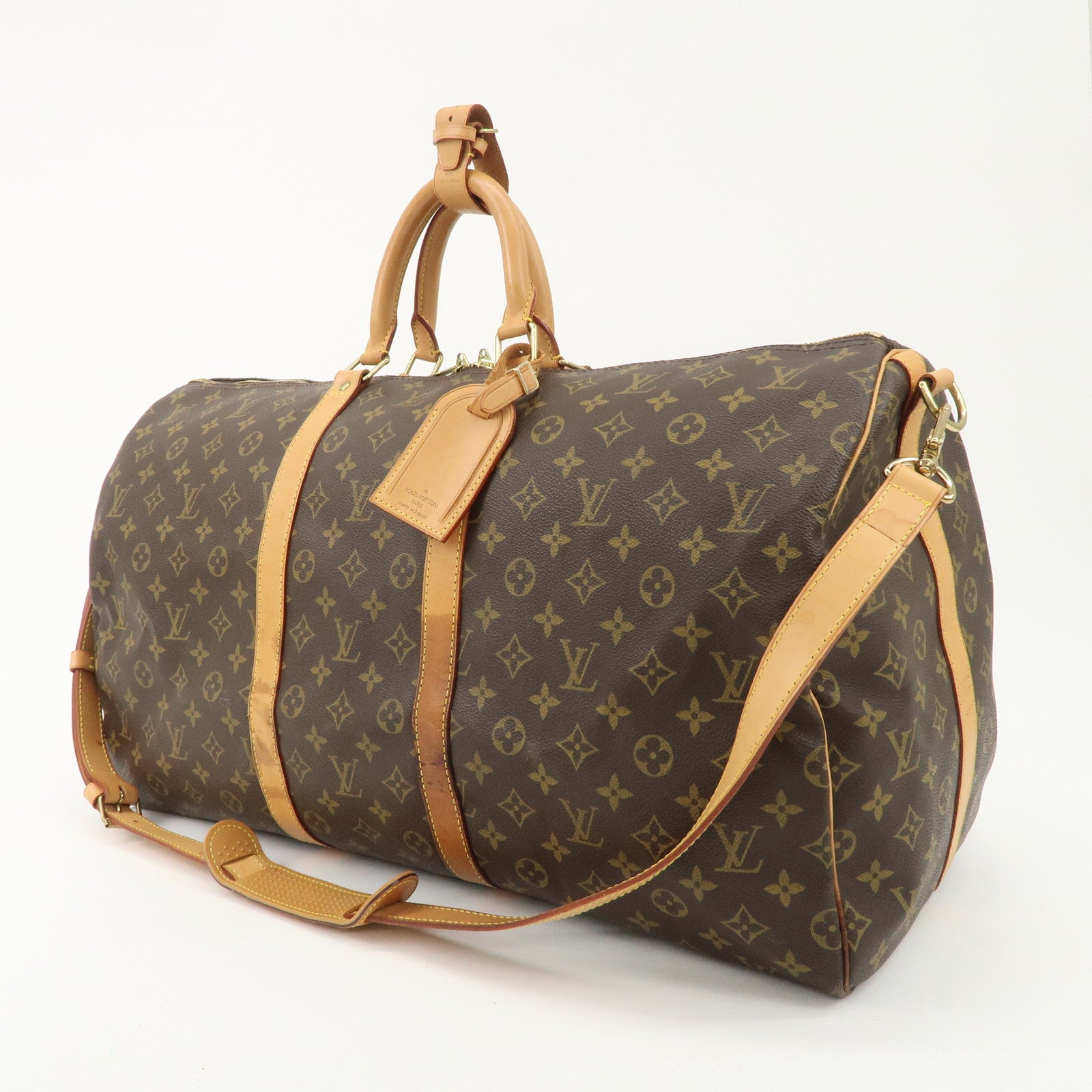 Louis Vuitton Monogram Keep All Bandouliere 55 Bag M41414