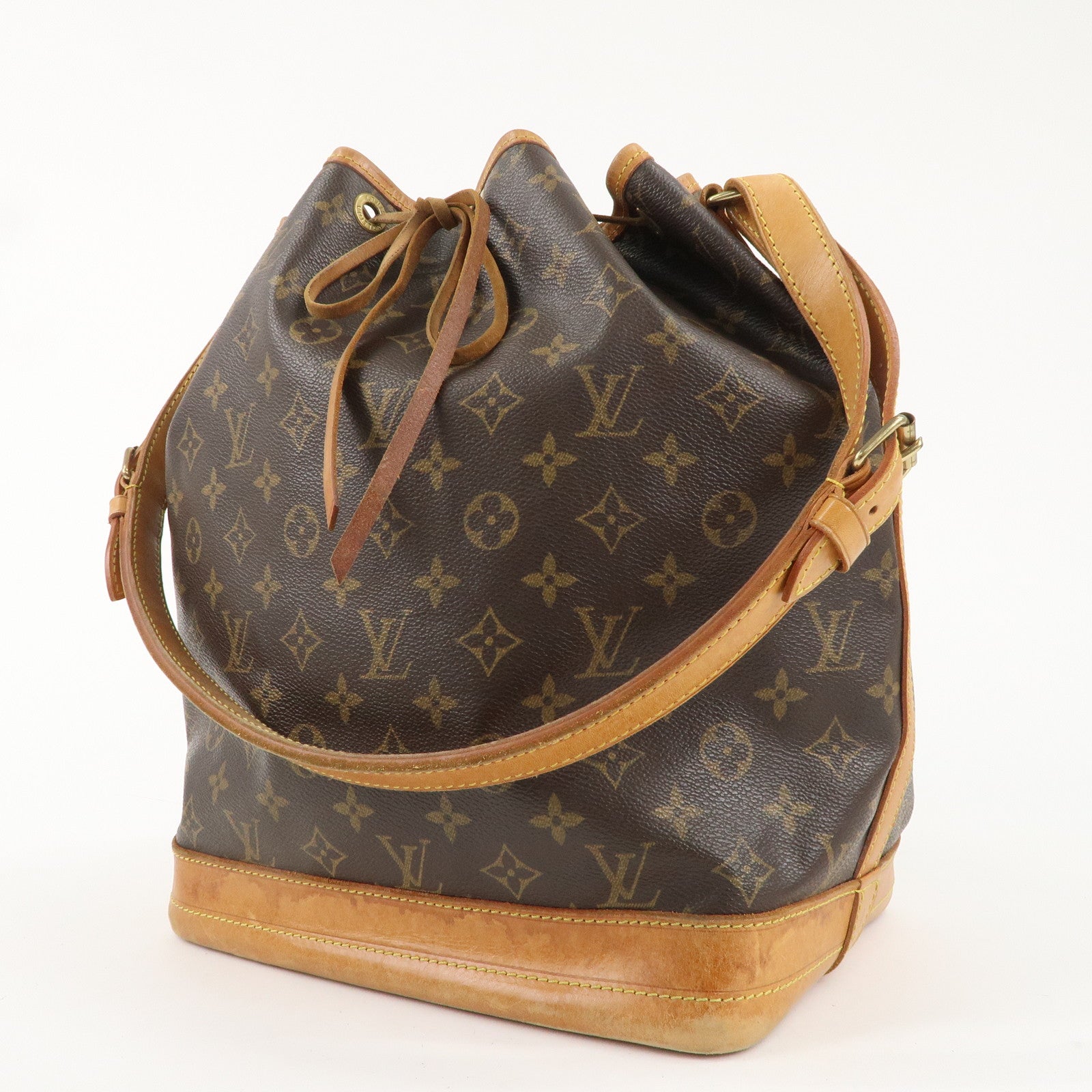 Louis Vuitton Monogram Noe Shoulder Bag Hand Bag Brown M42224