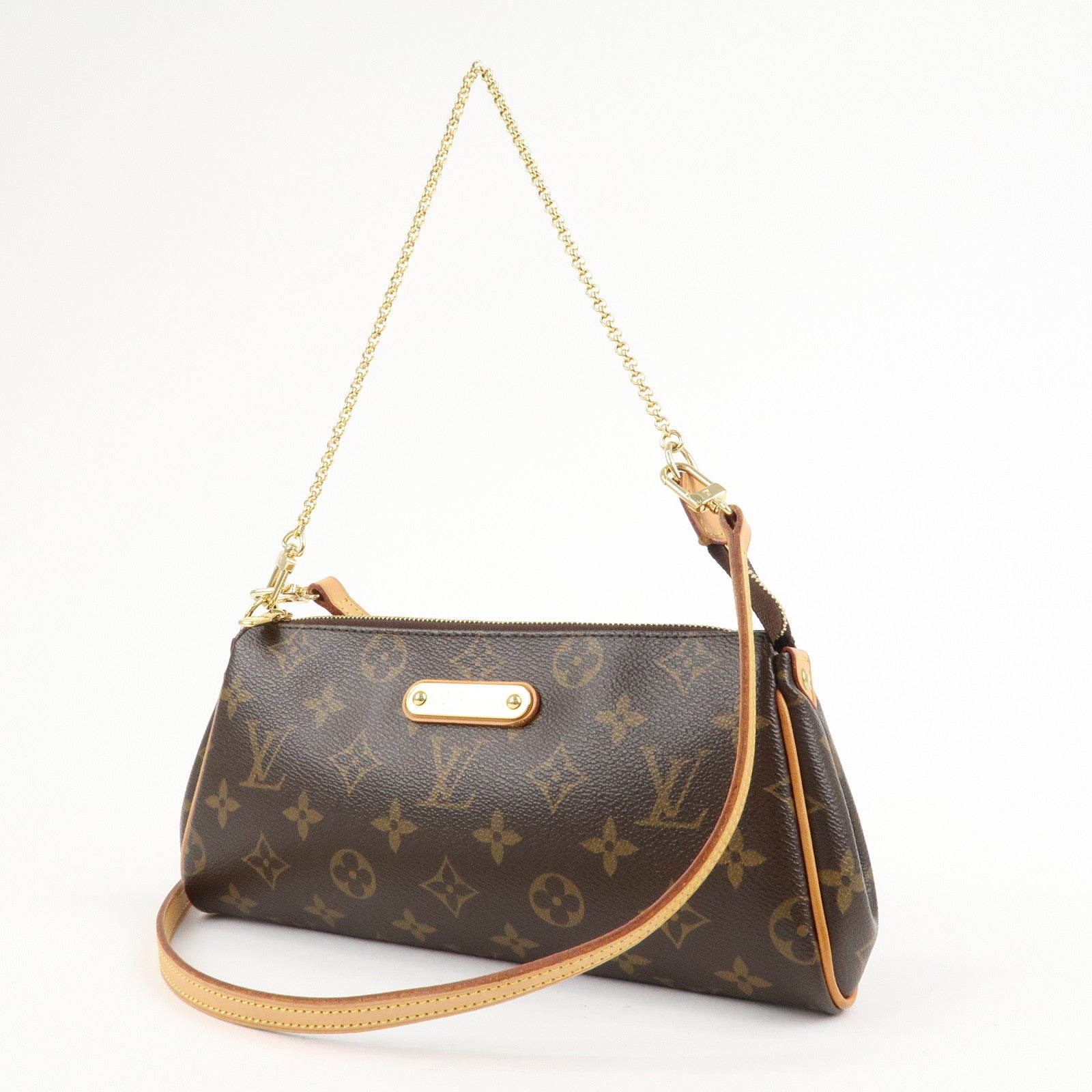 Louis Vuitton Monogram Eva 2 Way Pouch Shoulder Bag M95567 J00145 Used