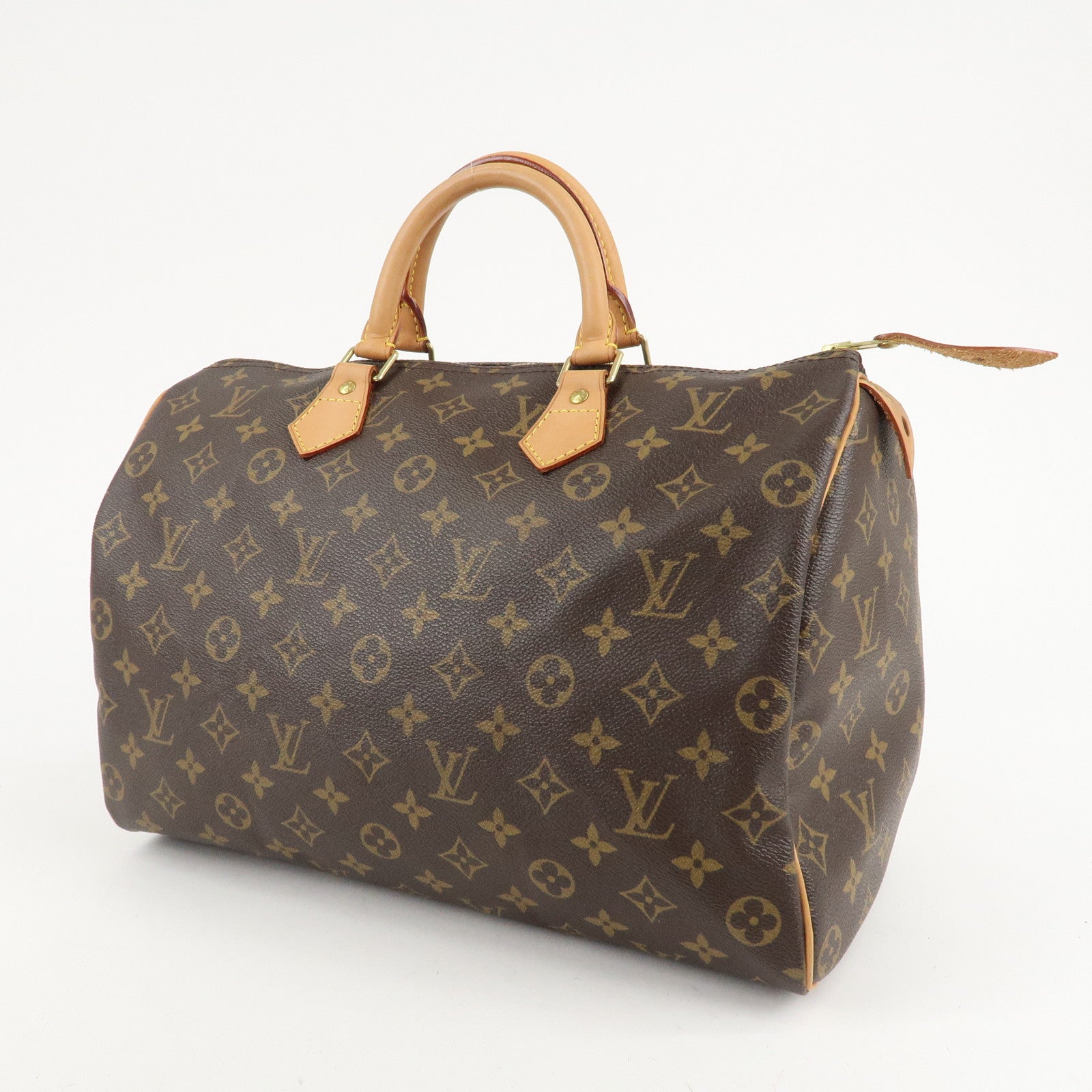 Louis Vuitton Monogram Speedy 35 Hand Bag Boston Bag M41524