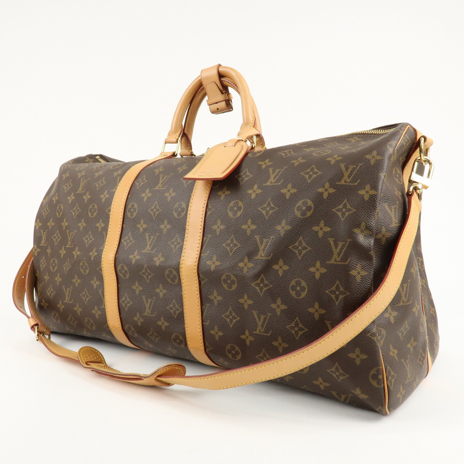 Louis Vuitton Monogram Keep All Bandouliere 55 Bag M41414 Used