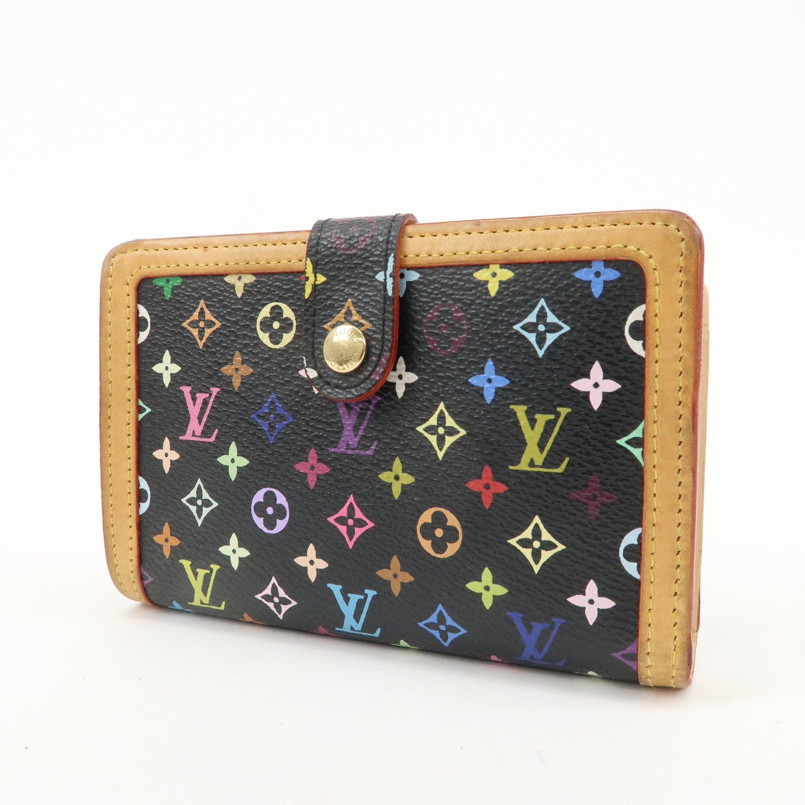 Louis Vuitton Monogram MultiColor Portefeuille Viennoi M92988 Used