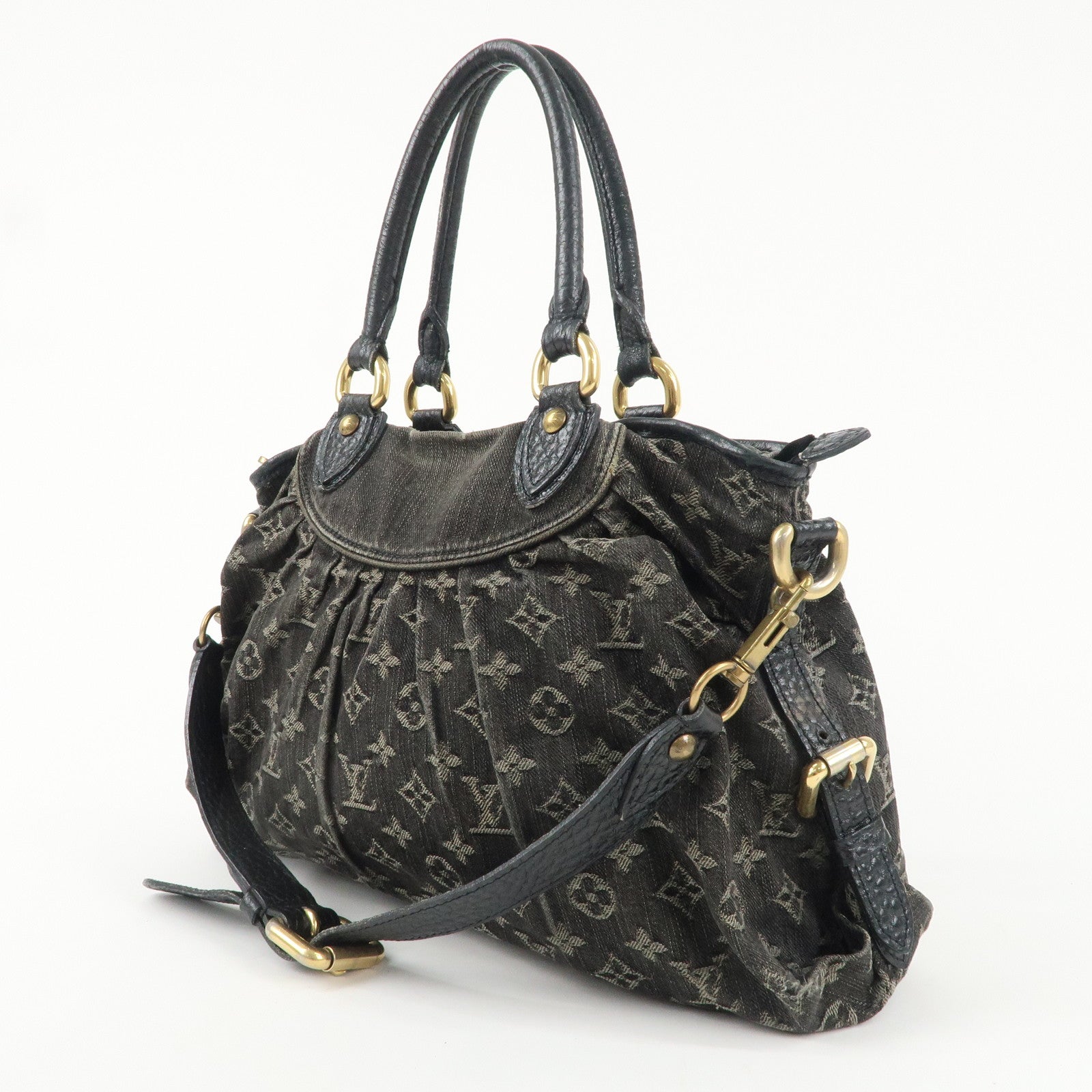 Louis Vuitton Monogram Denim Neo Cabby MM 2Way Bag M95351