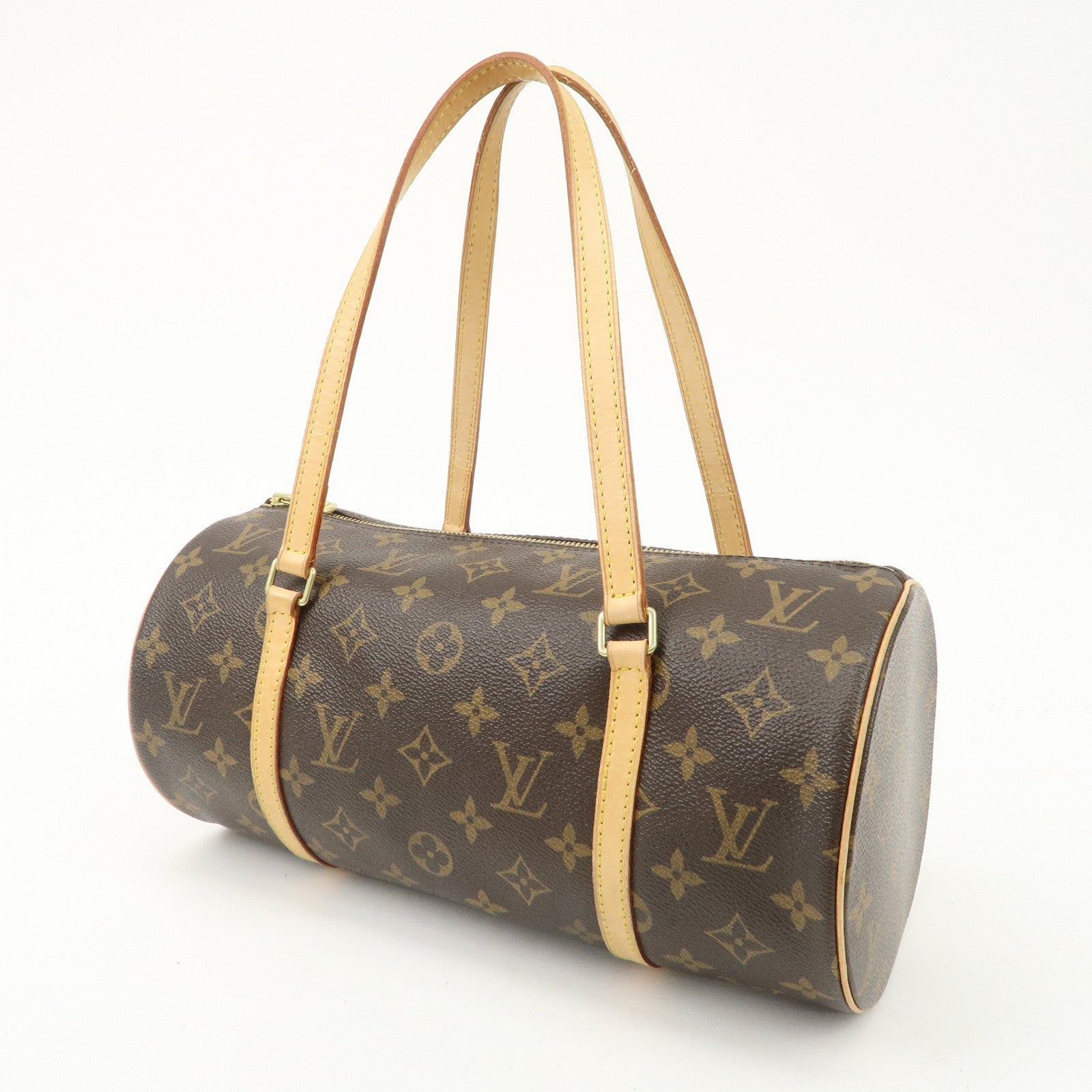 Louis Vuitton Monogram Papillon 30 Hand Bag New Style M51385 Used