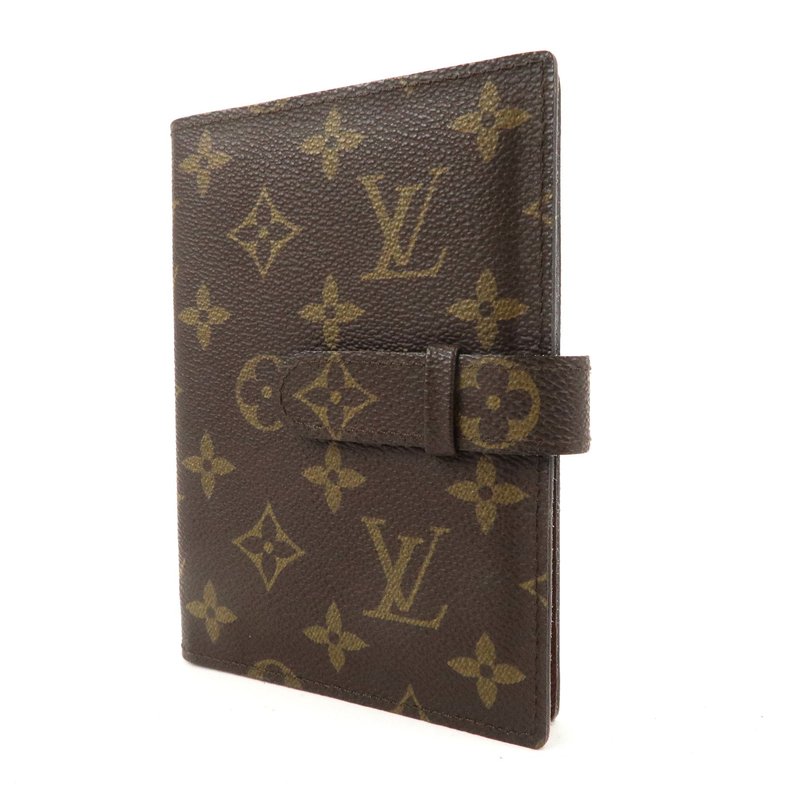 Louis Vuitton Monogram Pochette Photo Picture Holder Brown