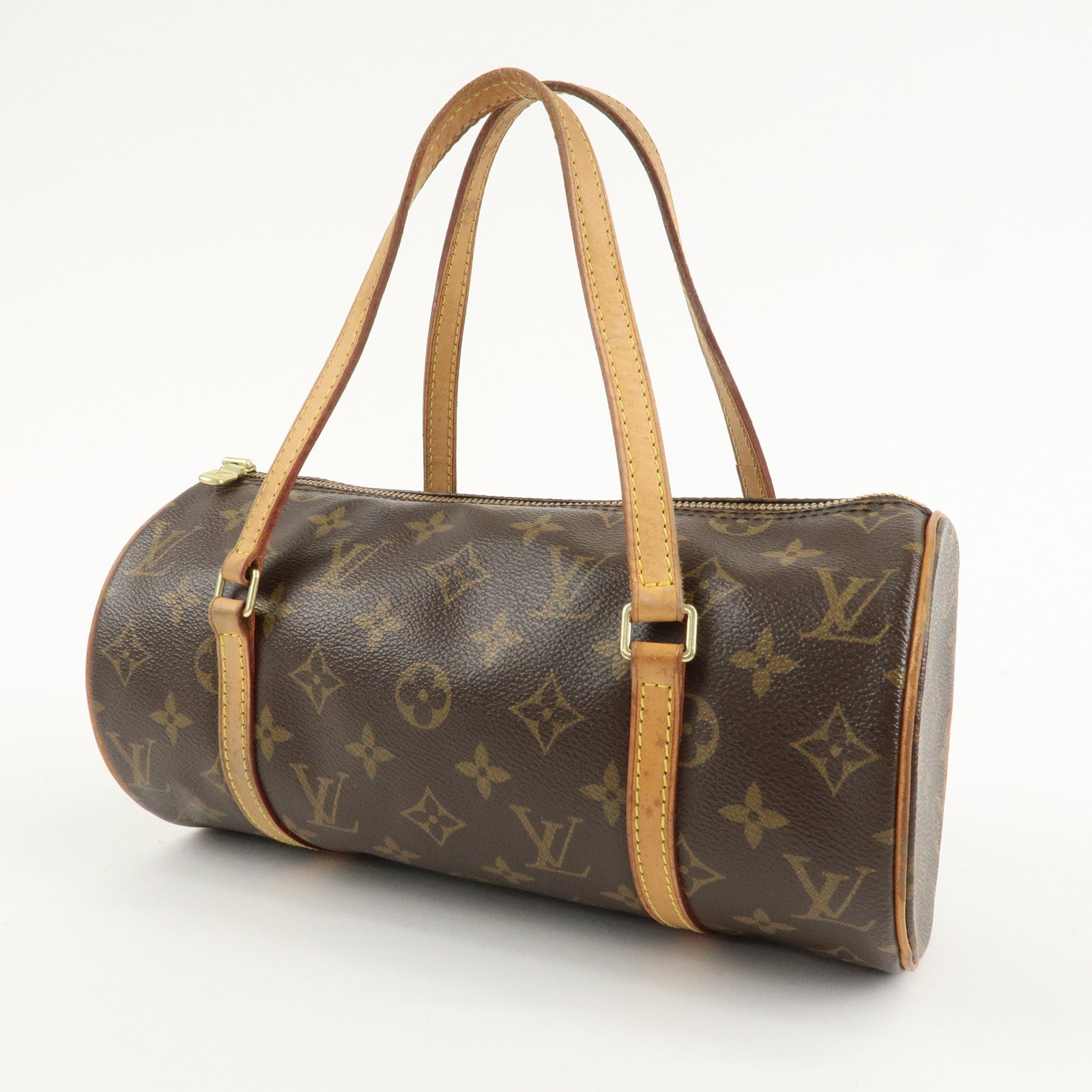 Louis Vuitton Monogram Papillon 30 Hand Bag New Style M51385 Used