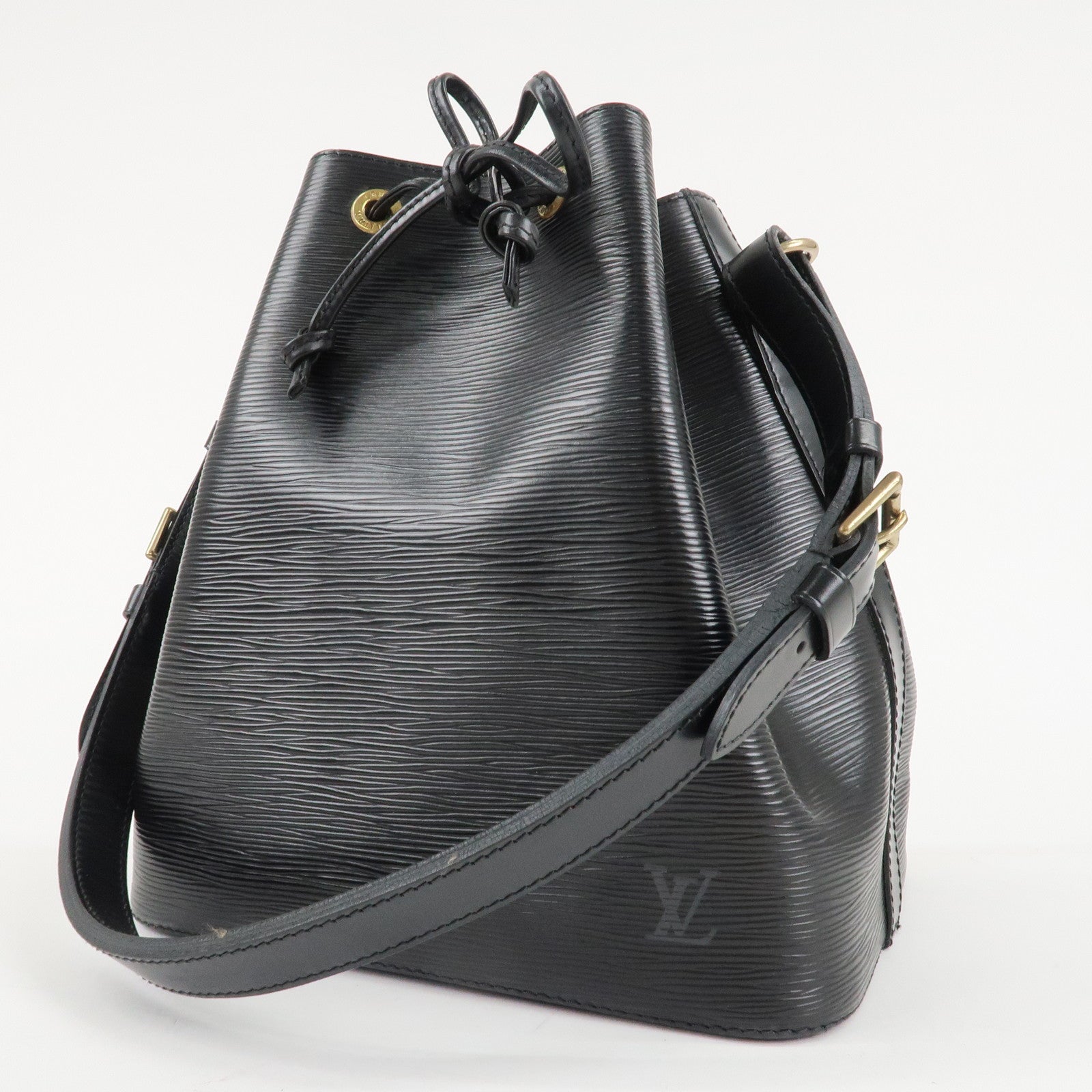 Louis Vuitton Epi Petit Noe Shoulder Bag Noir Black M59212