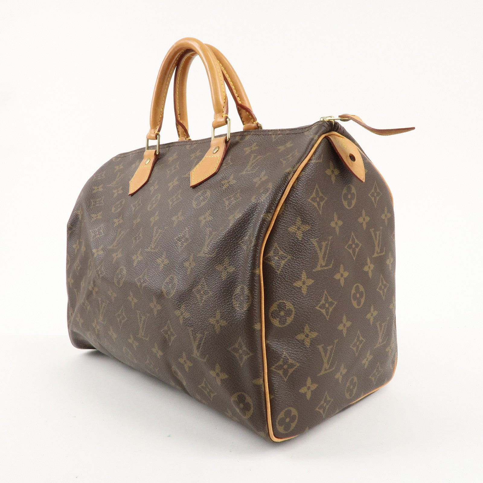 Louis Vuitton Monogram Speedy 35 Hand Bag Boston Bag M41524